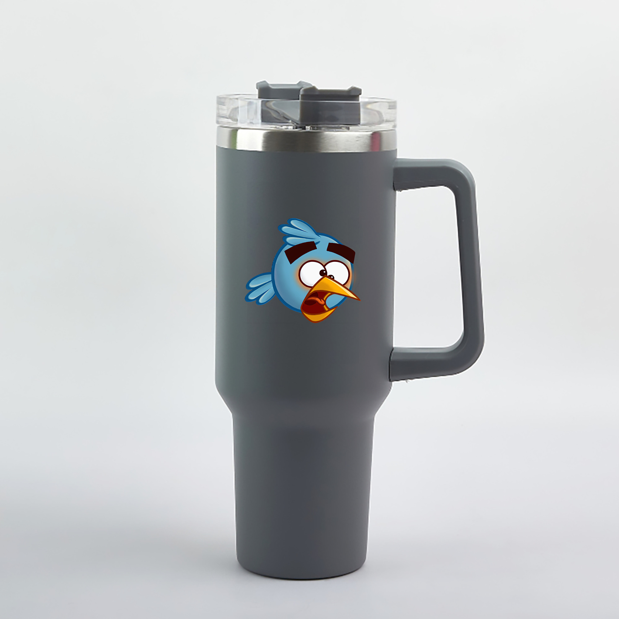 （画像用） Angry Birds アングリーバード 1200mL車用タンブラー（カラープリント）