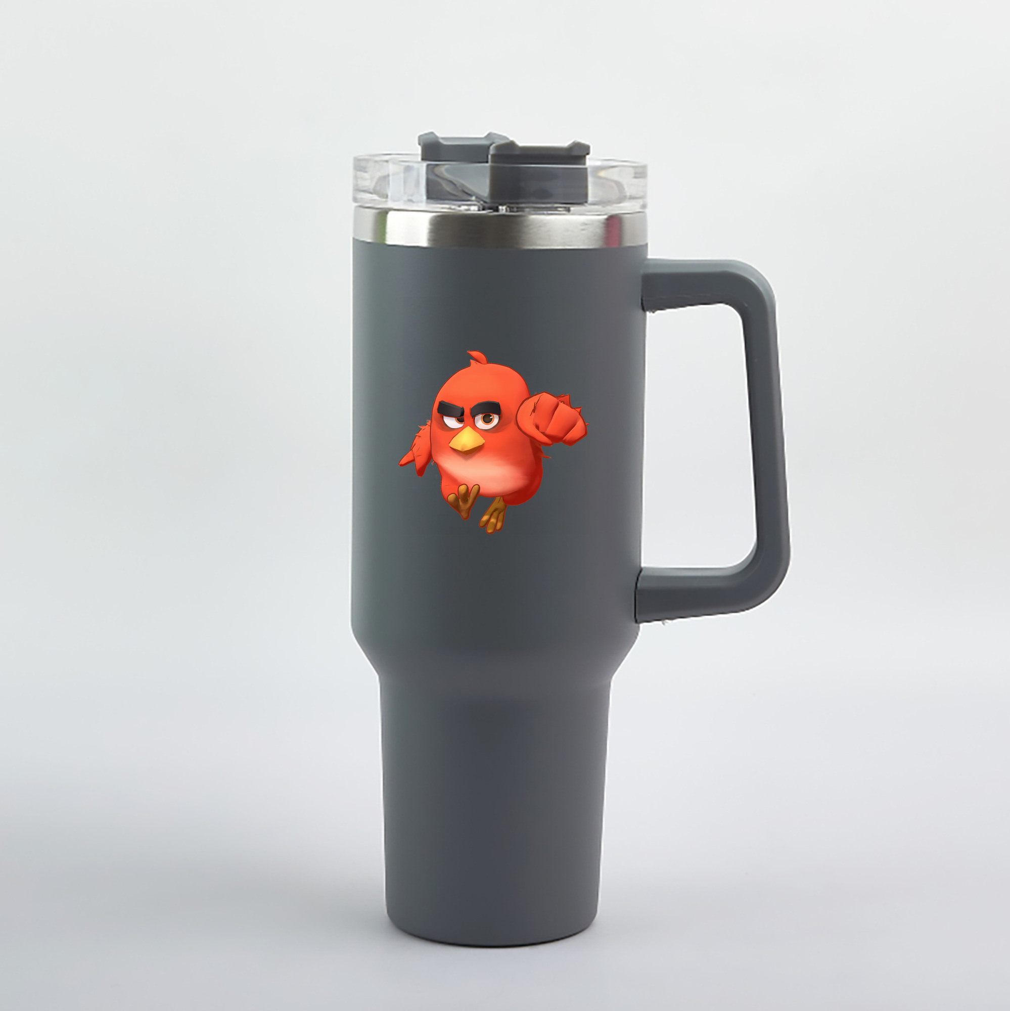 （画像用） Angry Birds アングリーバード 1200mL車用タンブラー（カラープリント）