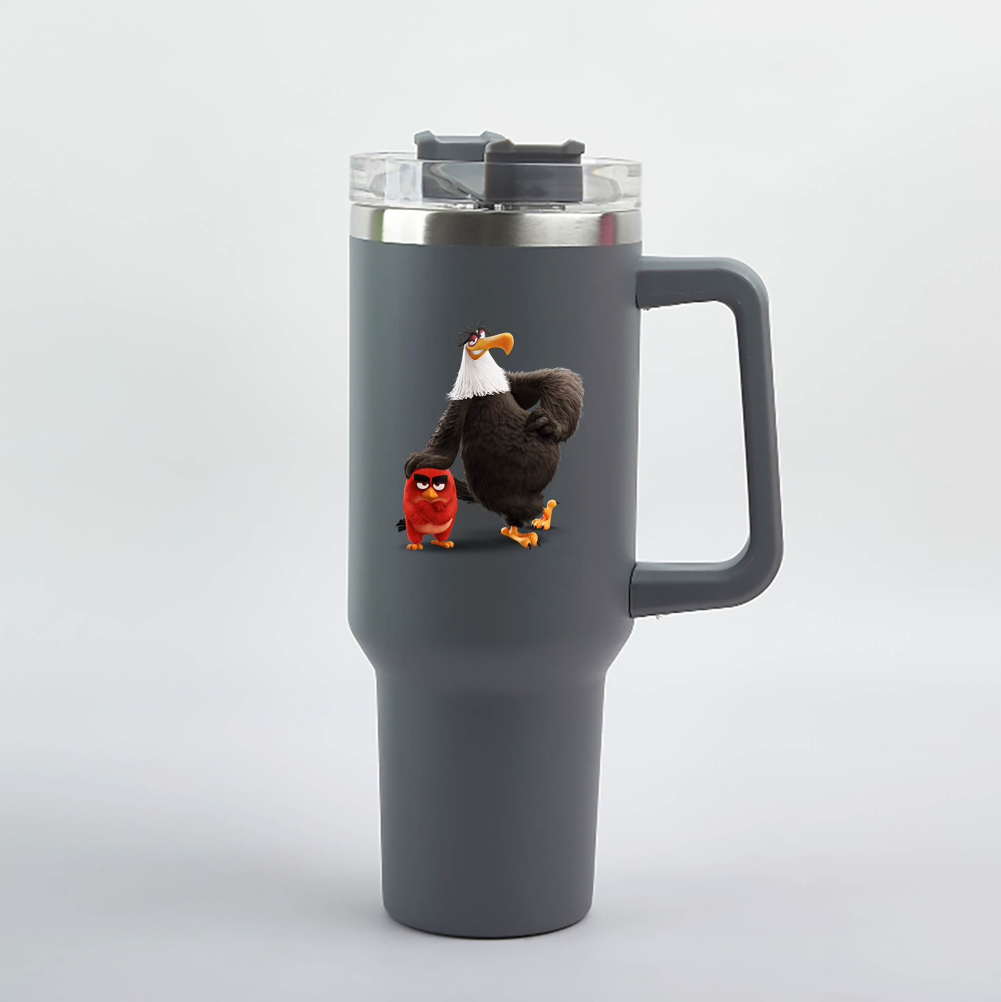 （画像用） Angry Birds アングリーバード 1200mL車用タンブラー（カラープリント）