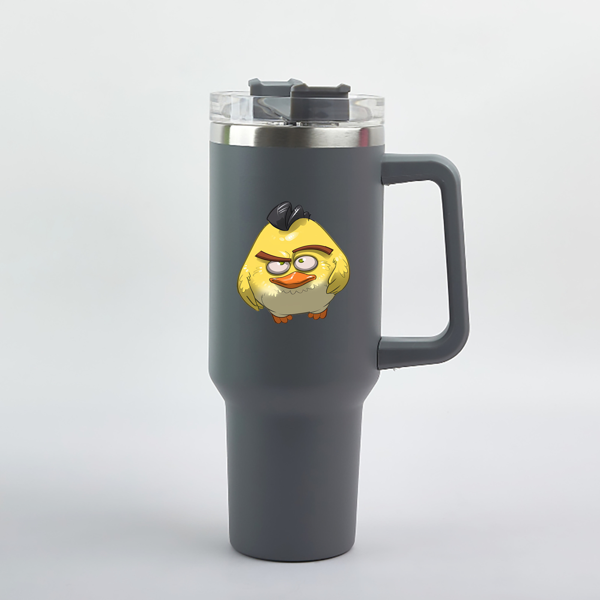 （画像用） Angry Birds アングリーバード 1200mL車用タンブラー（カラープリント）