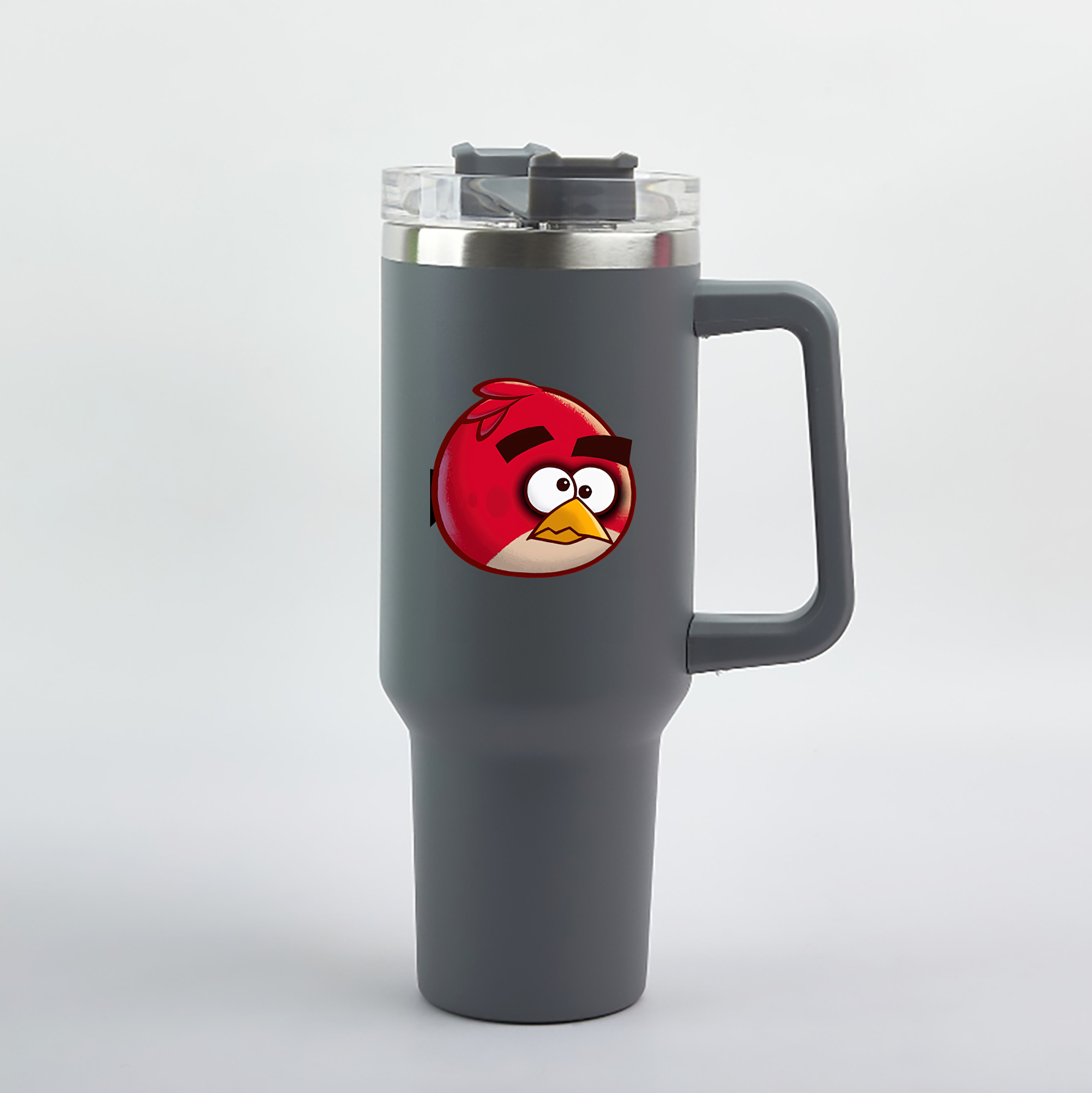 （画像用） Angry Birds アングリーバード 1200mL車用タンブラー（カラープリント）