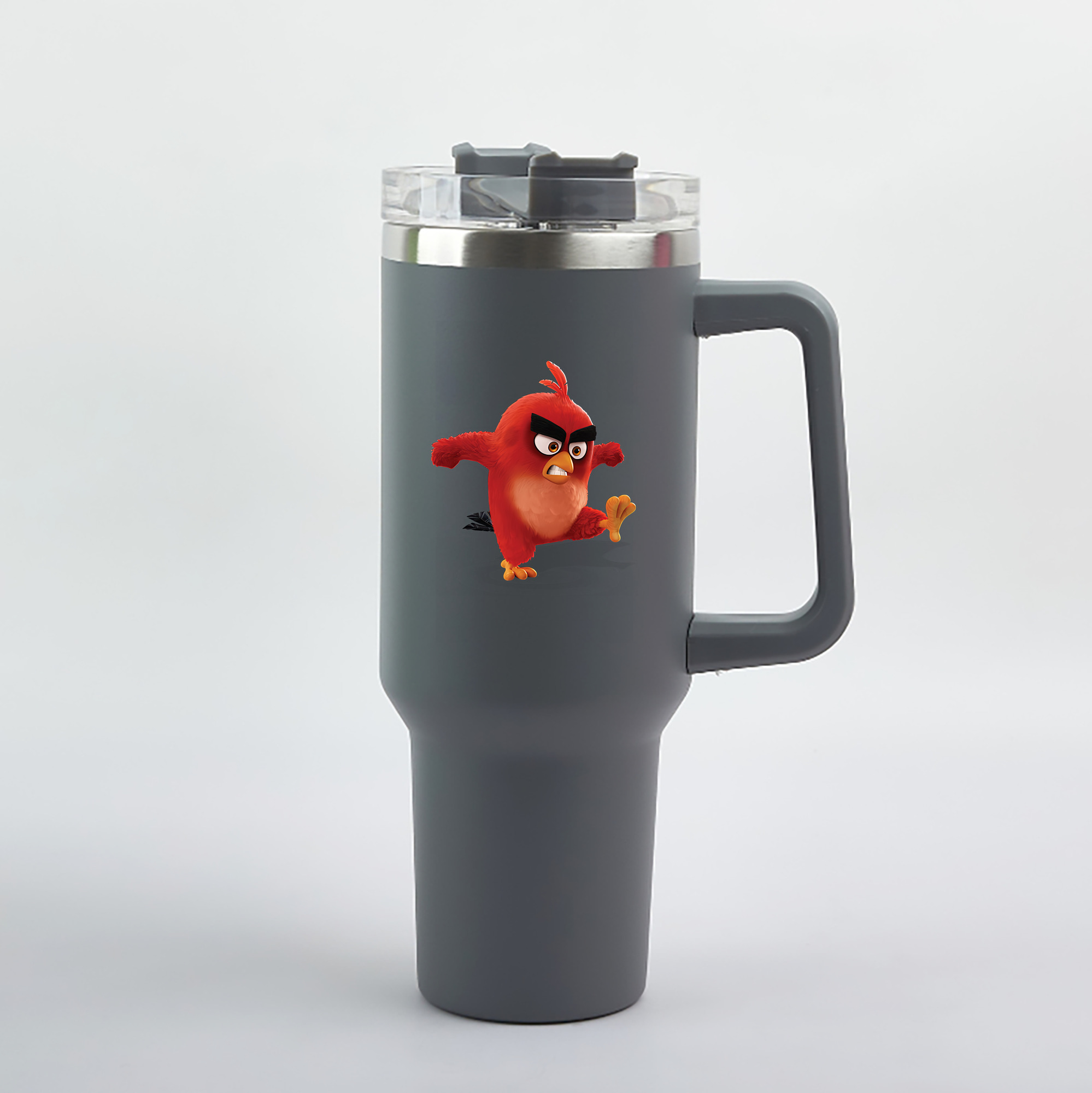 （画像用） Angry Birds アングリーバード 1200mL車用タンブラー（カラープリント）