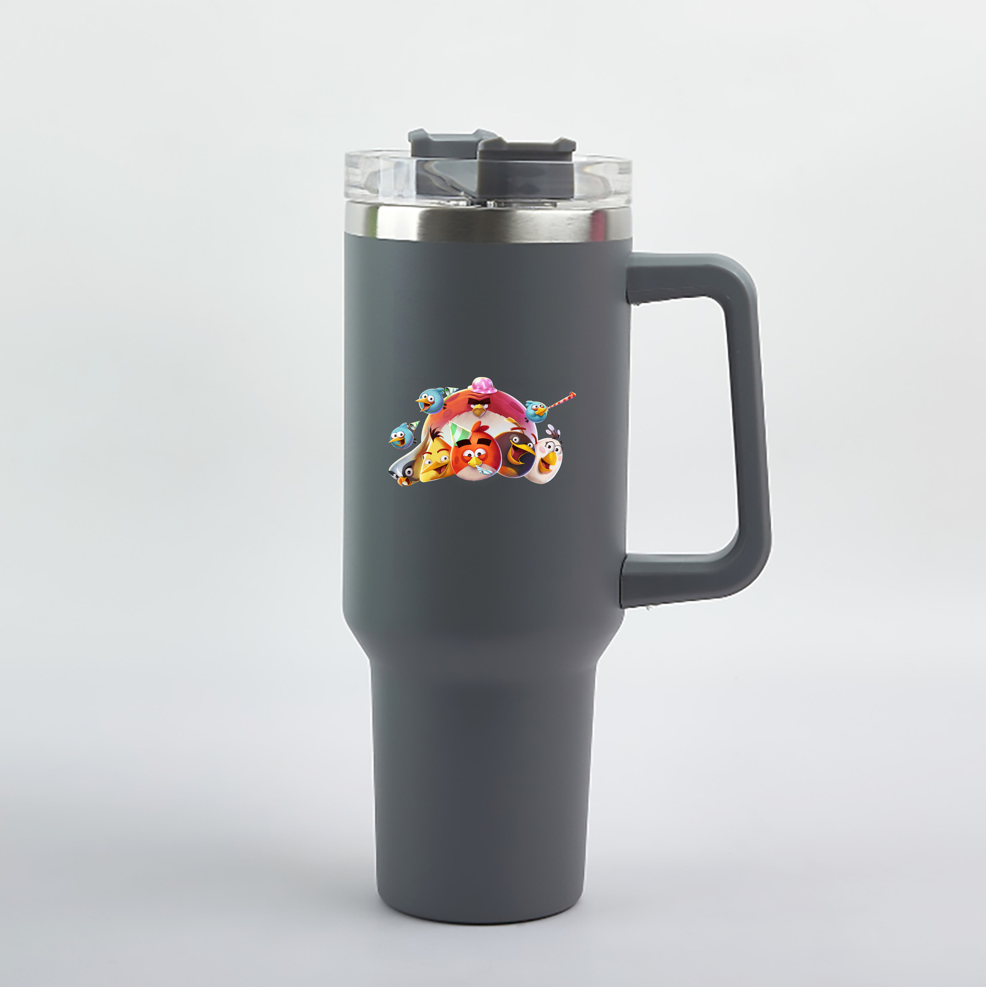 （画像用） Angry Birds アングリーバード 1200mL車用タンブラー（カラープリント）