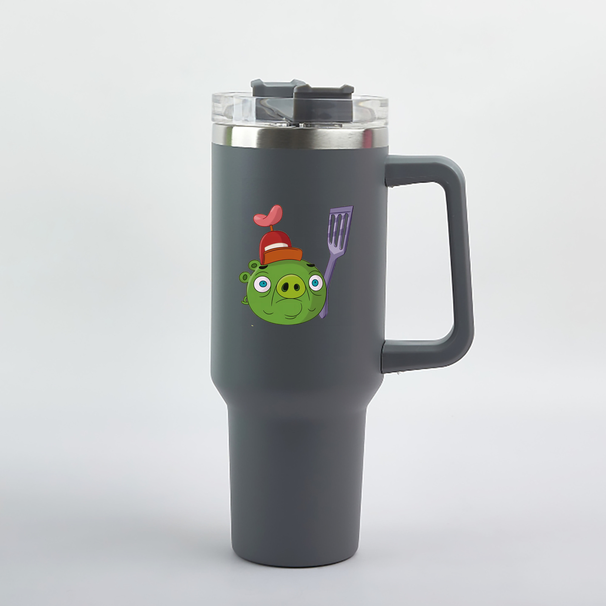 （画像用） Angry Birds アングリーバード 1200mL車用タンブラー（カラープリント）