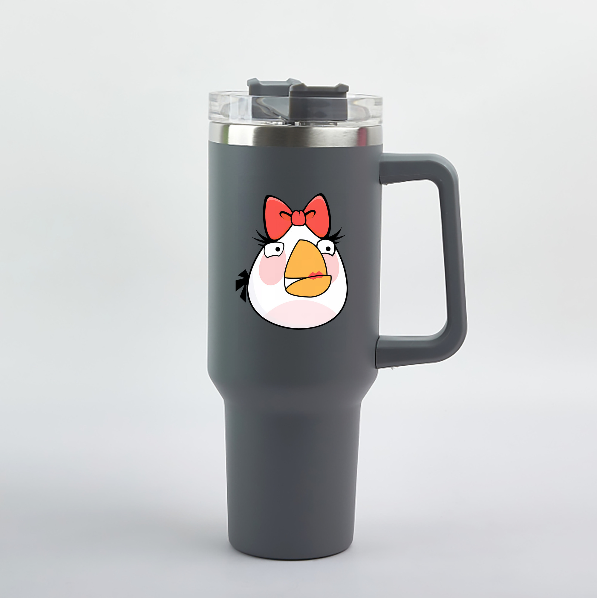 （画像用） Angry Birds アングリーバード 1200mL車用タンブラー（カラープリント）