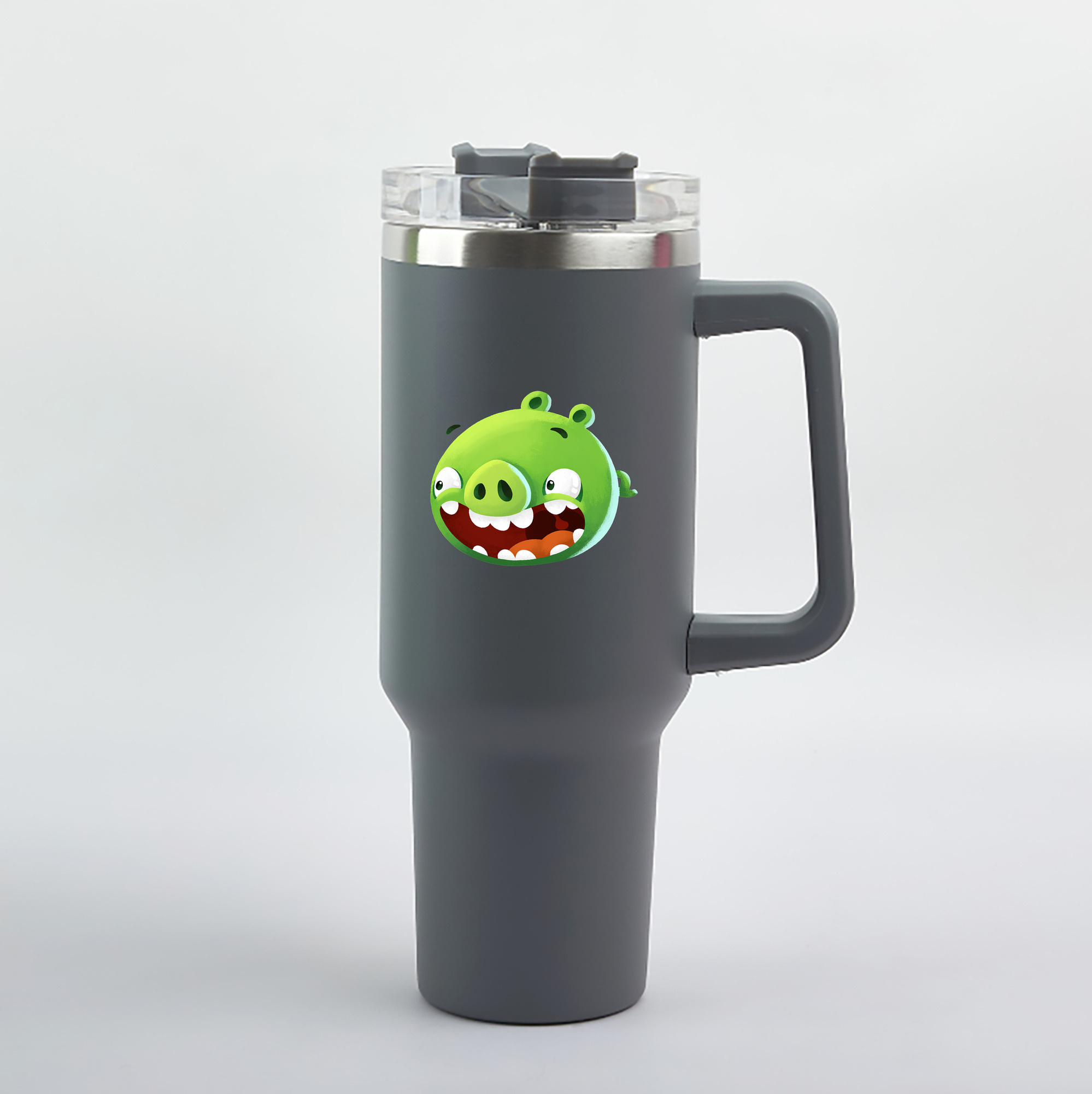 （画像用） Angry Birds アングリーバード 1200mL車用タンブラー（カラープリント）