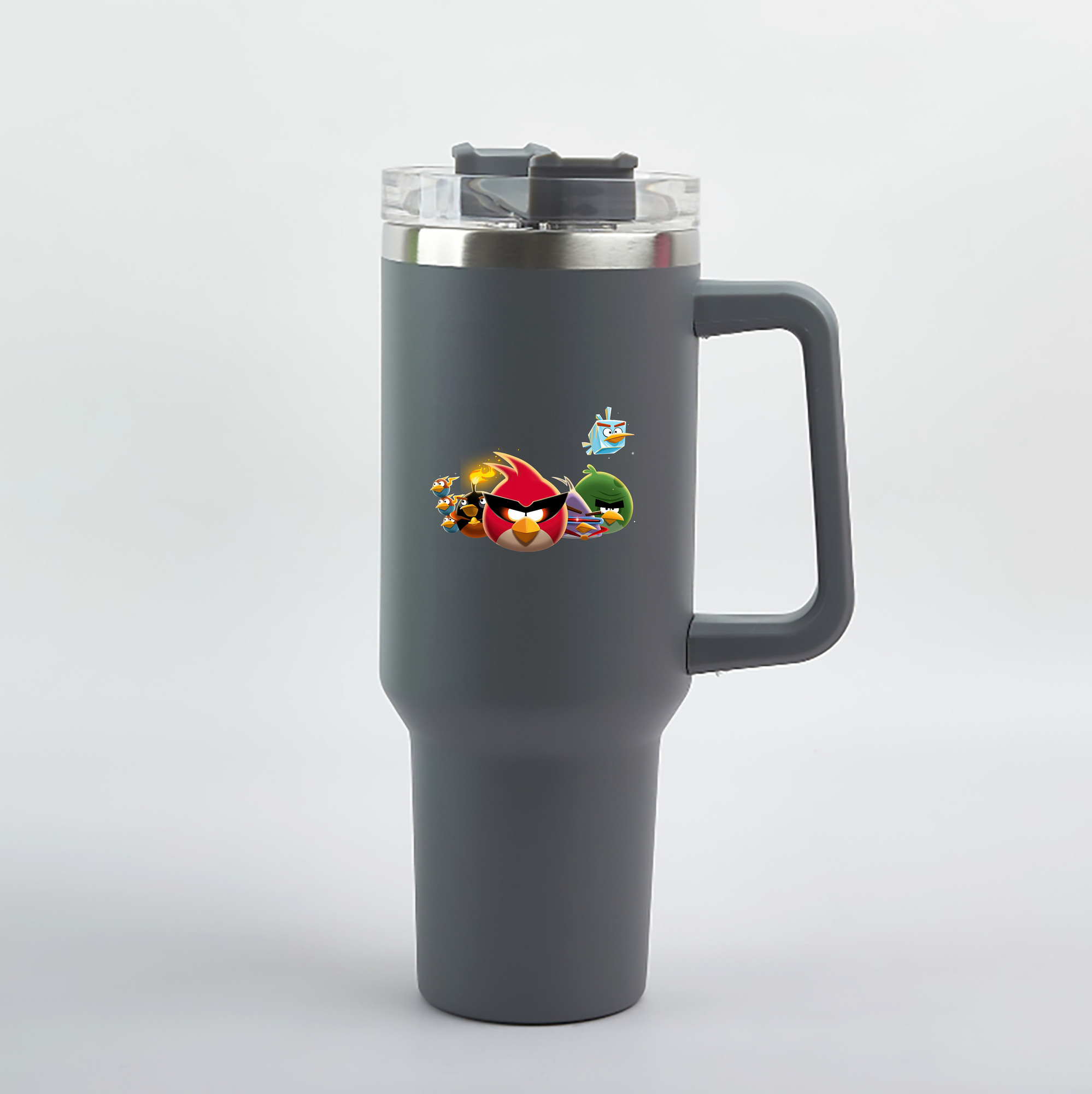 （画像用） Angry Birds アングリーバード 1200mL車用タンブラー（カラープリント）