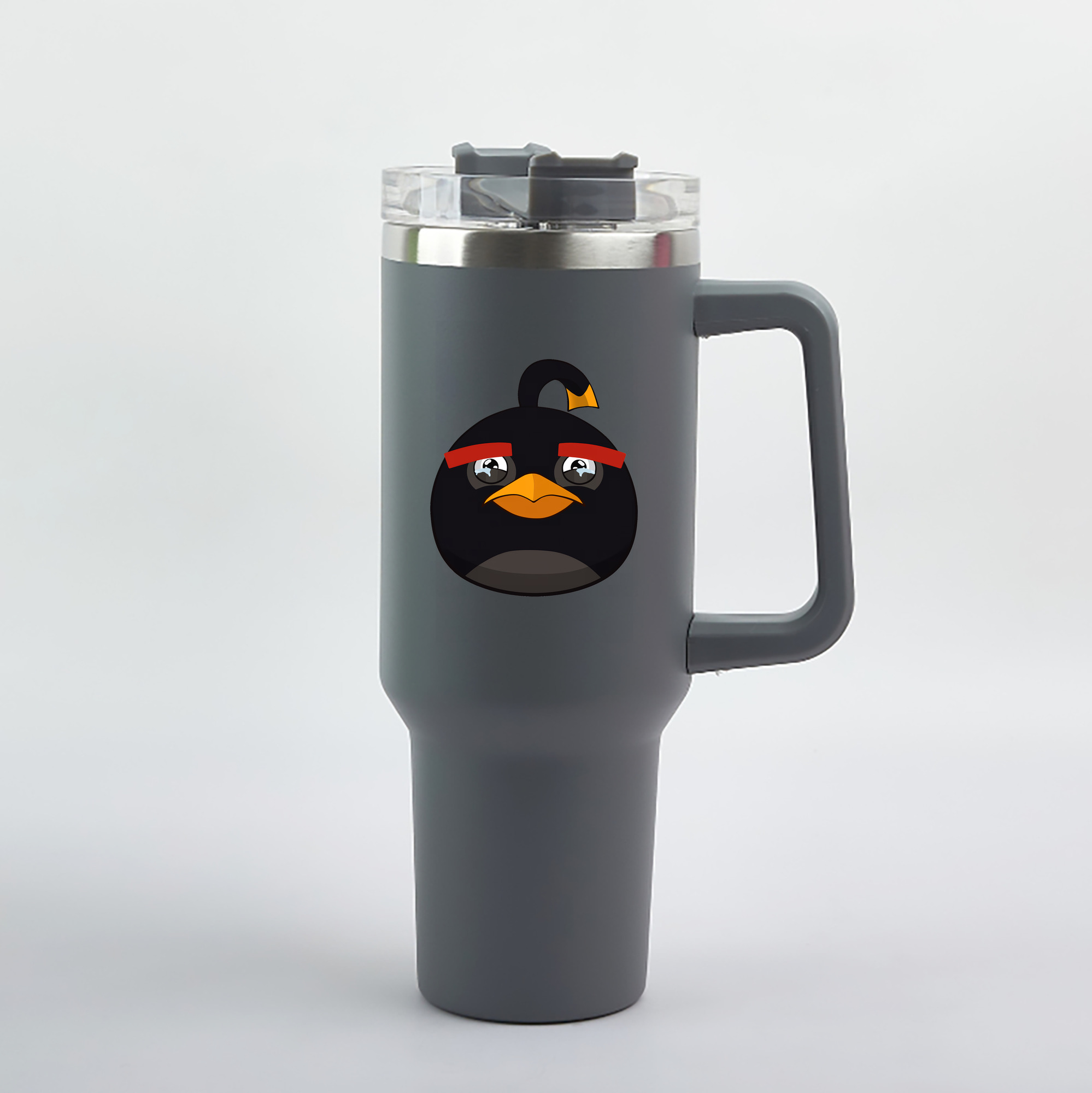 （画像用） Angry Birds アングリーバード 1200mL車用タンブラー（カラープリント）