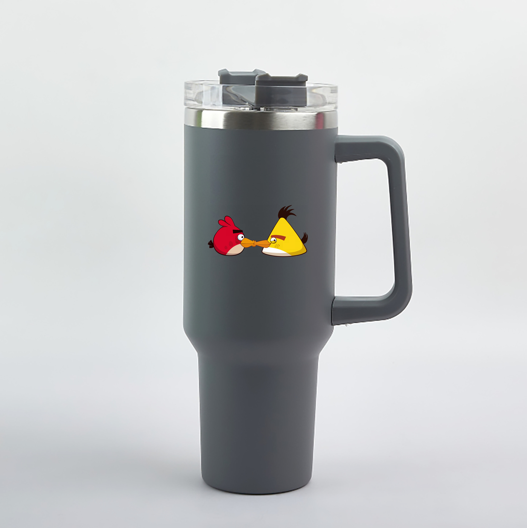 （画像用） Angry Birds アングリーバード 1200mL車用タンブラー（カラープリント）