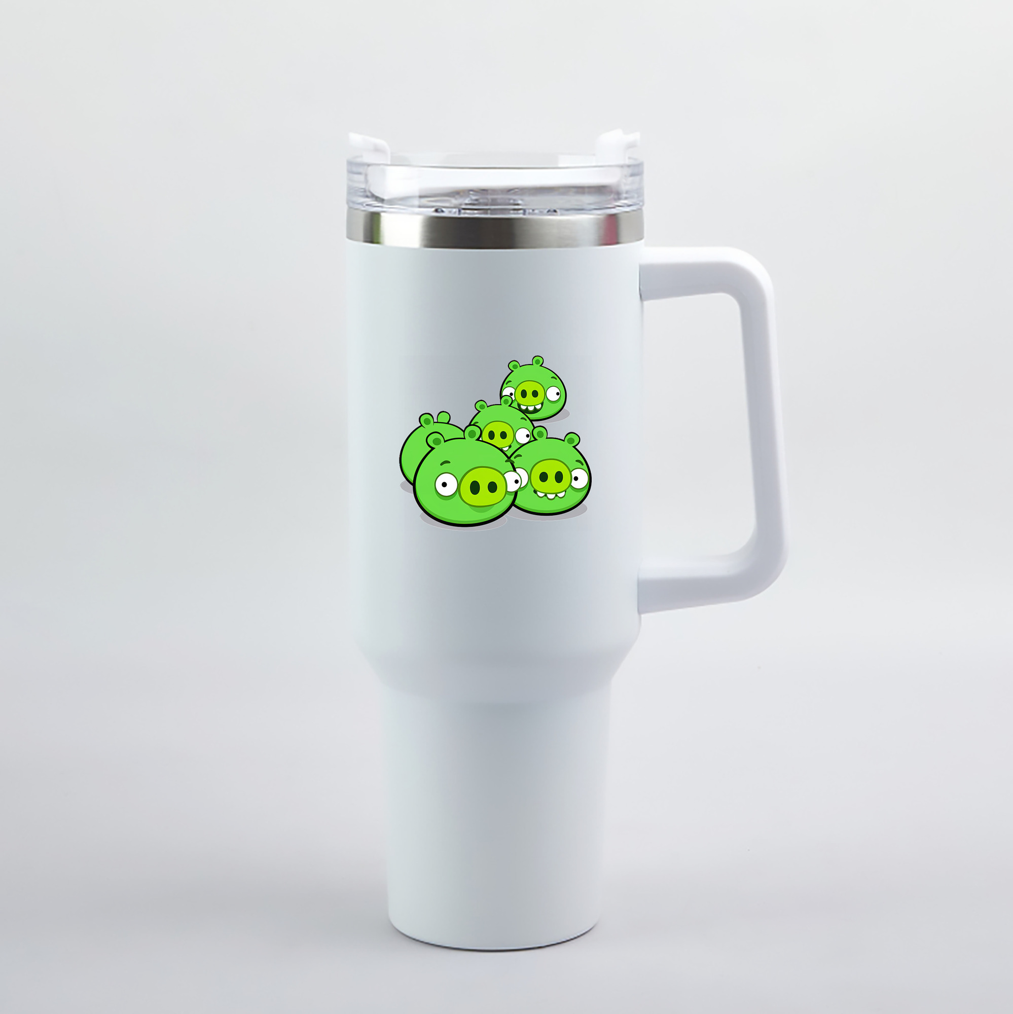 （画像用） Angry Birds アングリーバード 1200mL車用タンブラー（カラープリント）