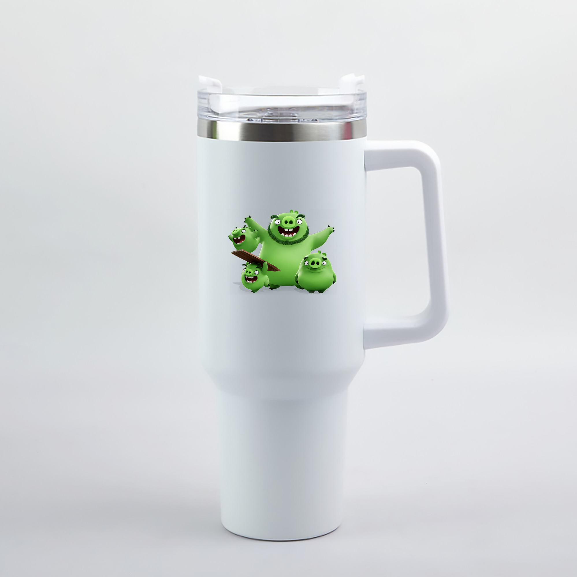 （画像用） Angry Birds アングリーバード 1200mL車用タンブラー（カラープリント）