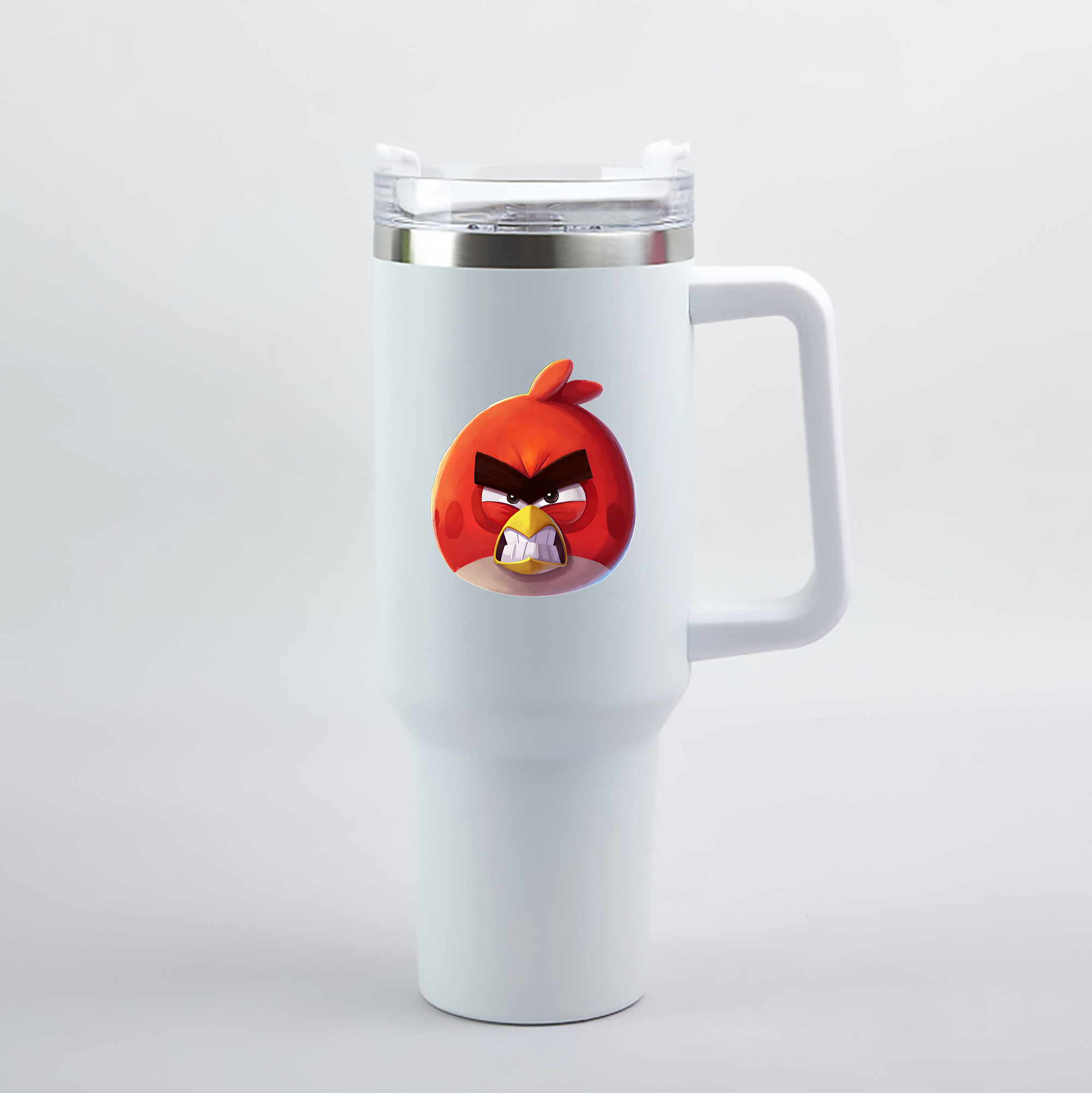（画像用） Angry Birds アングリーバード 1200mL車用タンブラー（カラープリント）