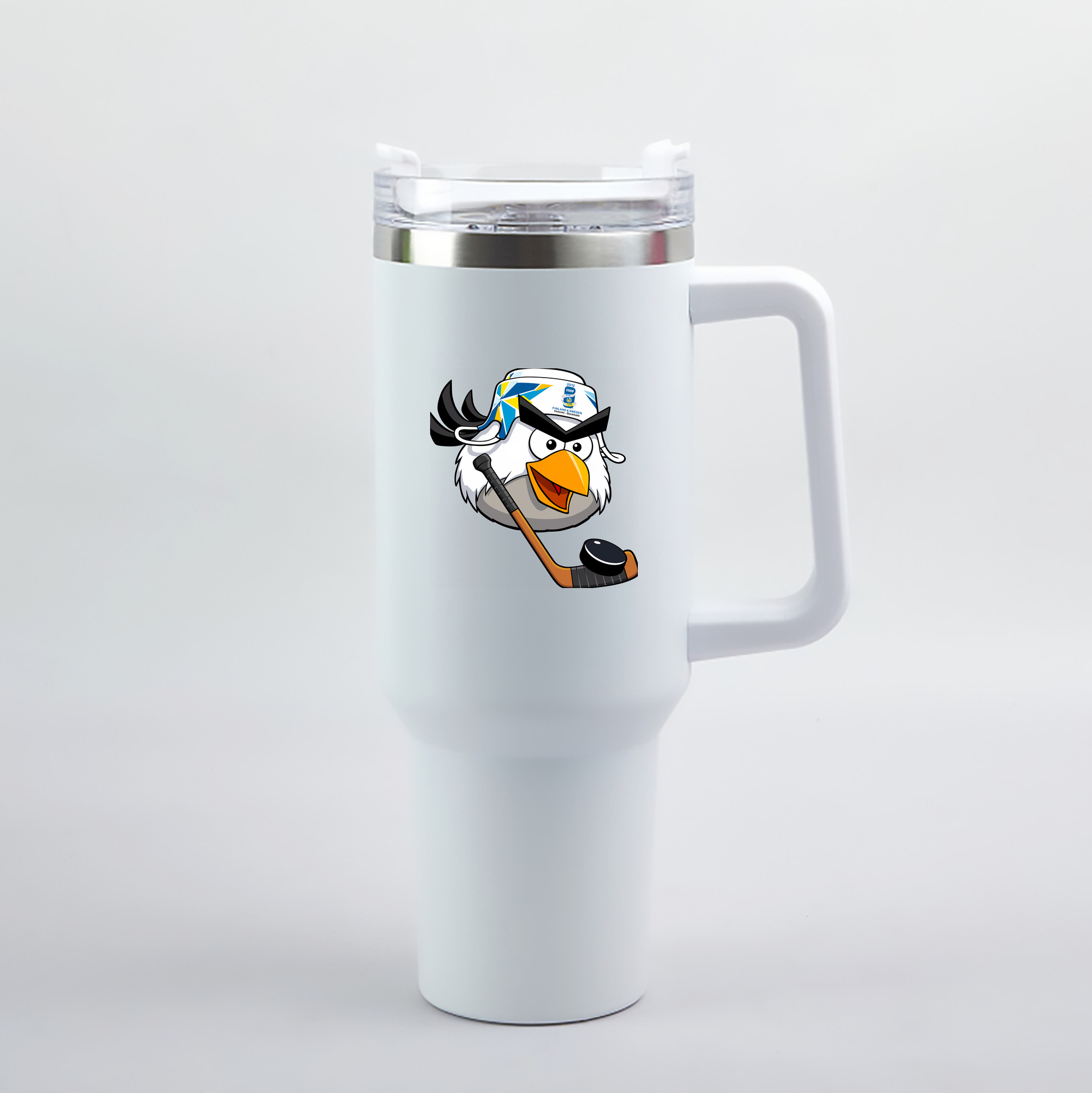 （画像用） Angry Birds アングリーバード 1200mL車用タンブラー（カラープリント）