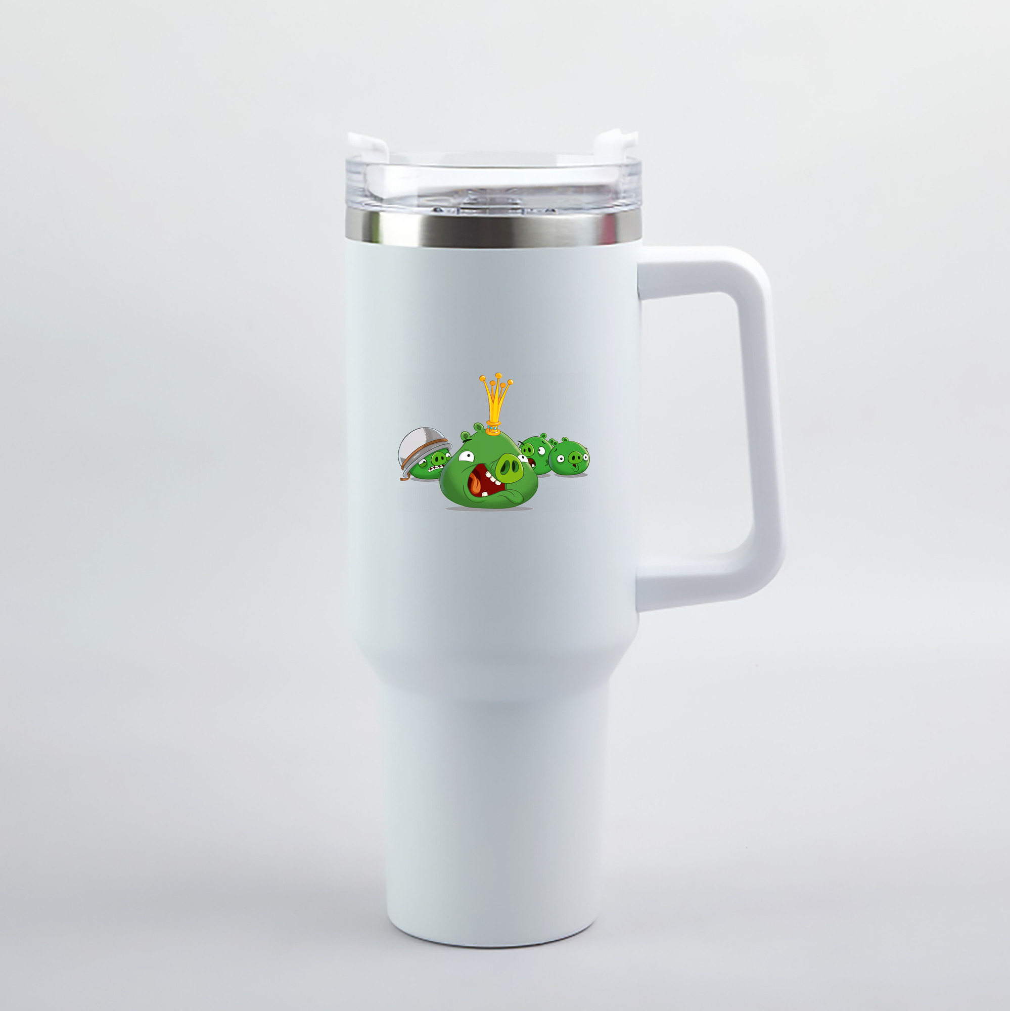 （画像用） Angry Birds アングリーバード 1200mL車用タンブラー（カラープリント）