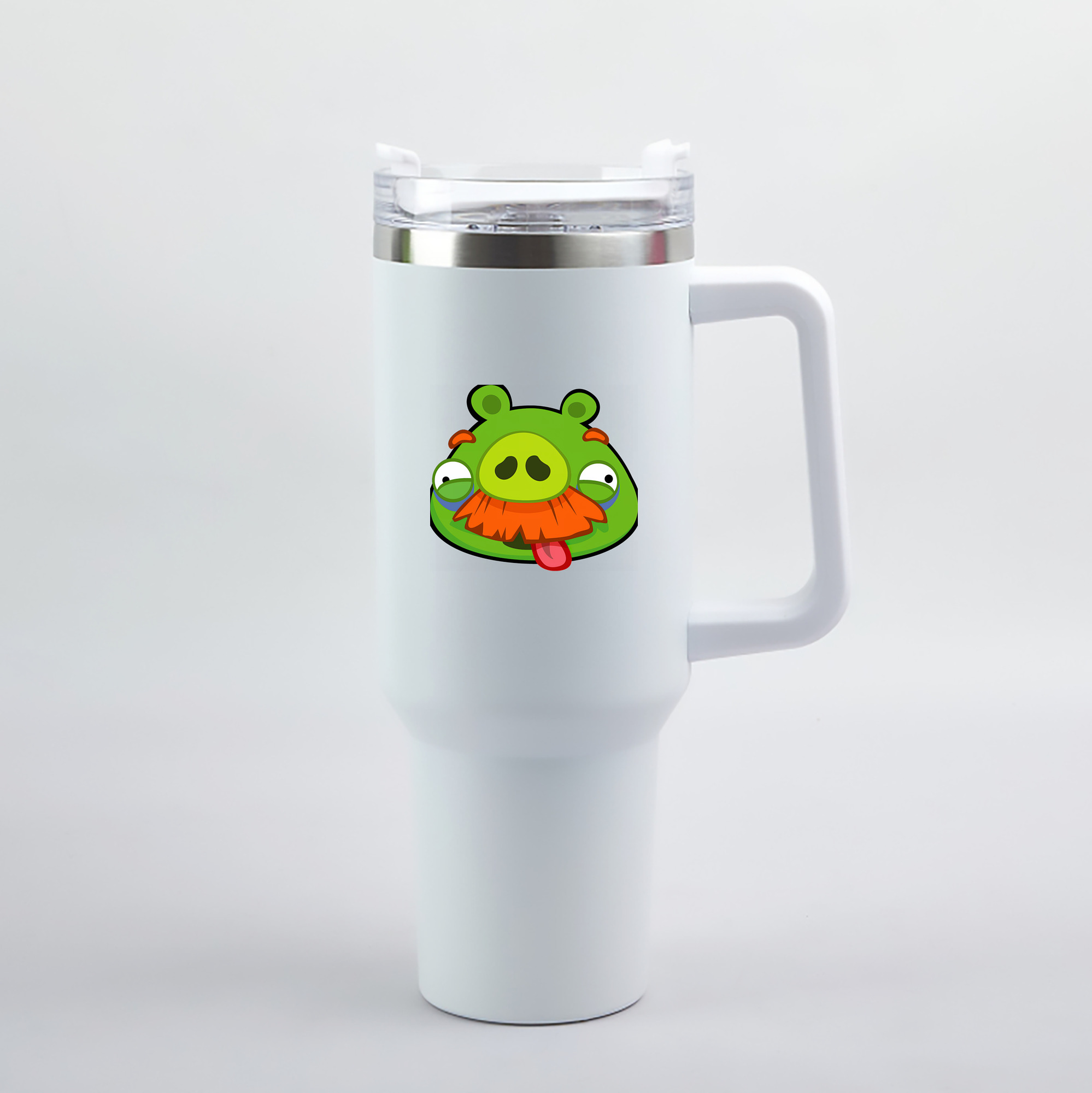 （画像用） Angry Birds アングリーバード 1200mL車用タンブラー（カラープリント）