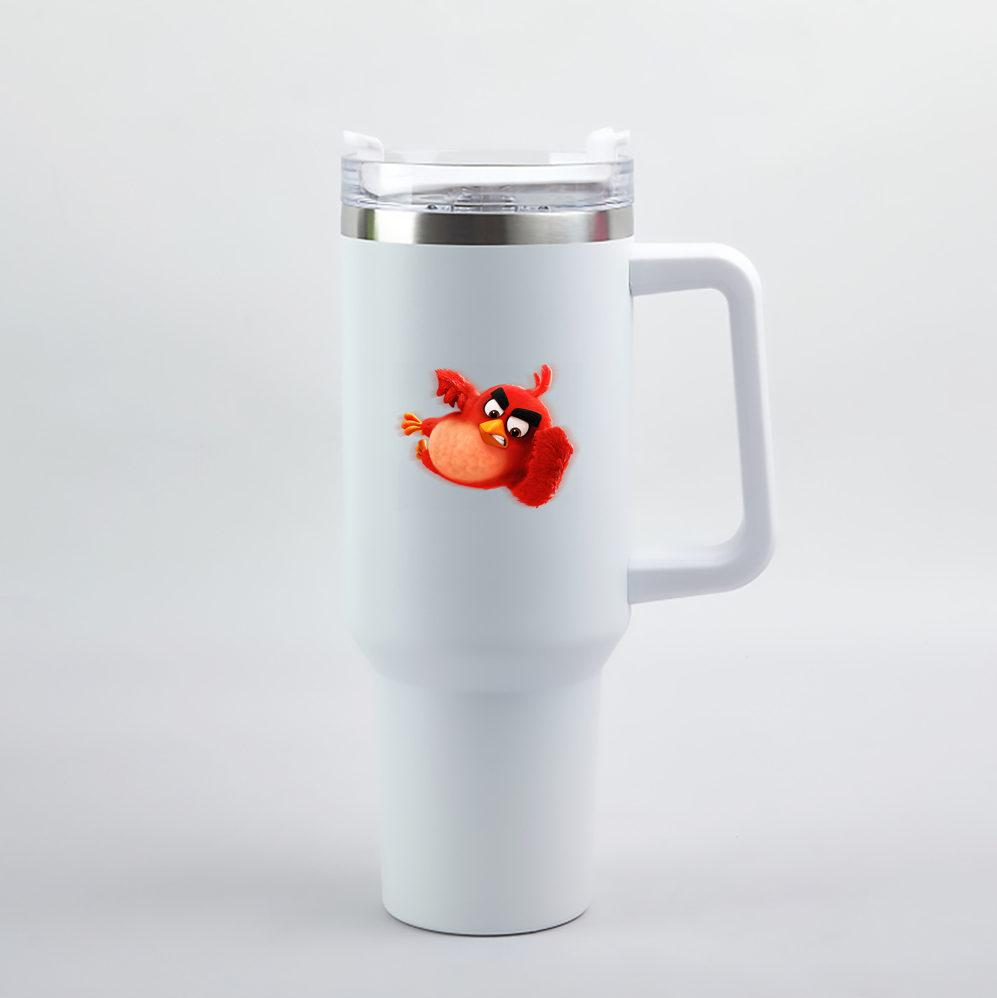 （画像用） Angry Birds アングリーバード 1200mL車用タンブラー（カラープリント）