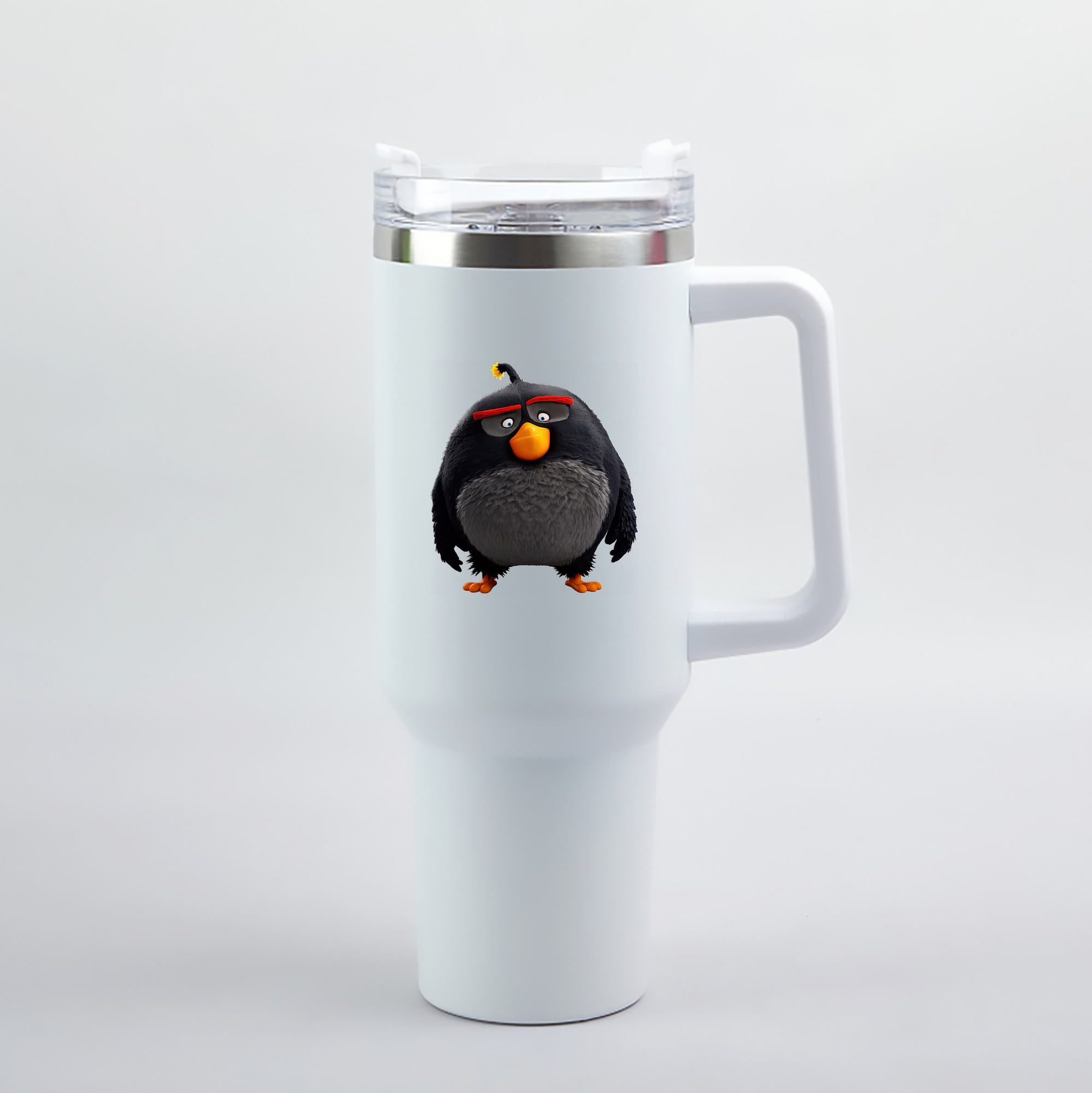 （画像用） Angry Birds アングリーバード 1200mL車用タンブラー（カラープリント）