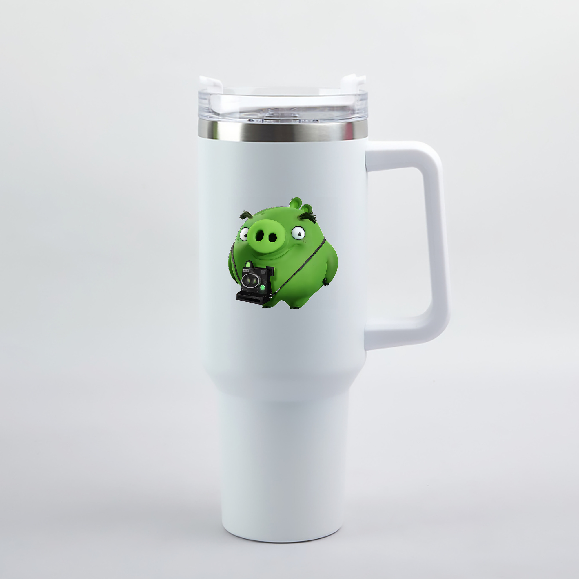 （画像用） Angry Birds アングリーバード 1200mL車用タンブラー（カラープリント）