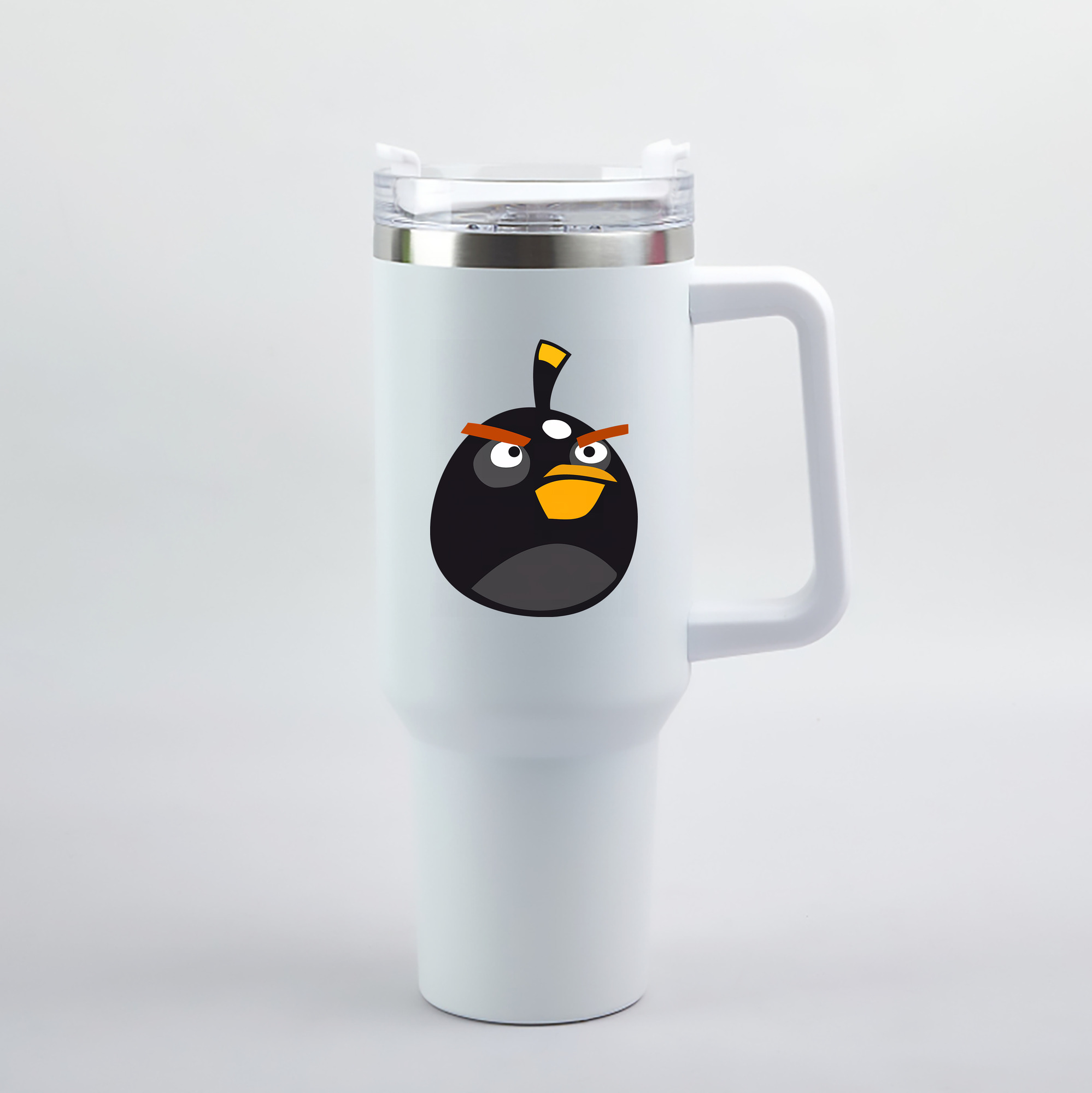 （画像用） Angry Birds アングリーバード 1200mL車用タンブラー（カラープリント）
