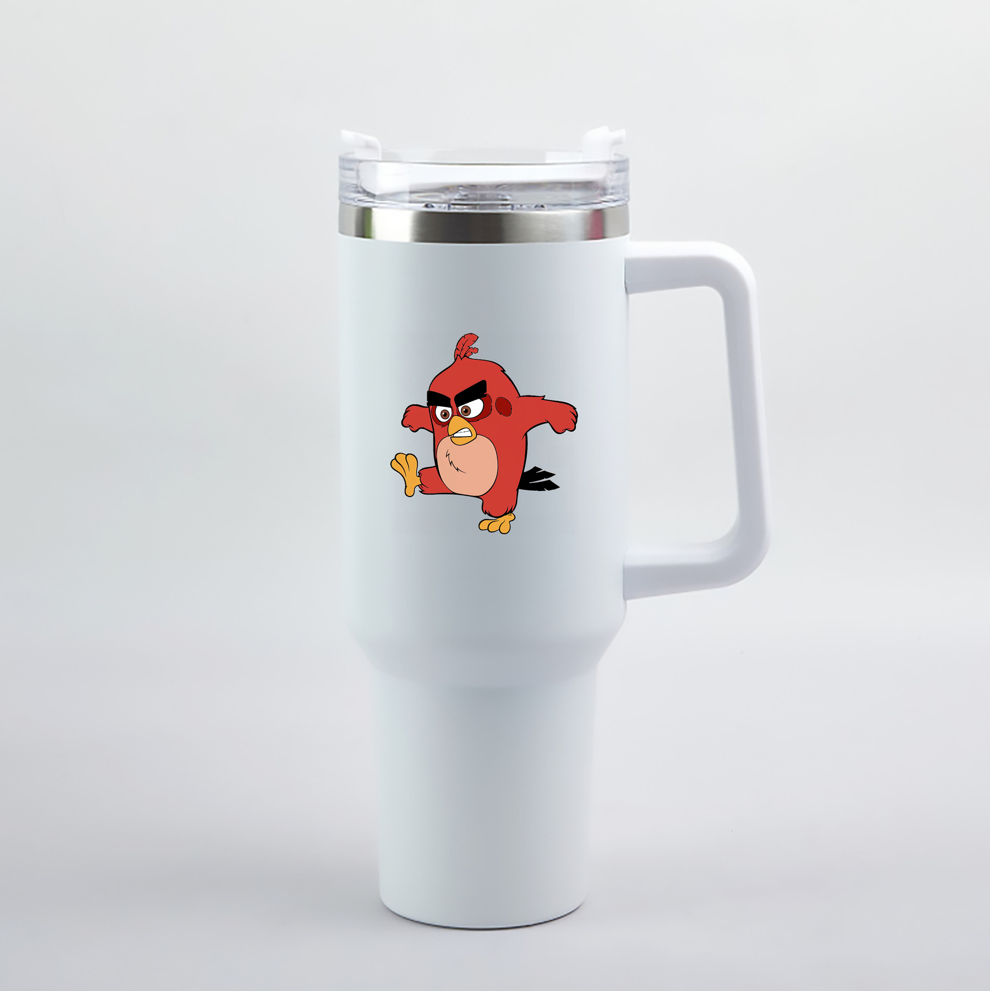 （画像用） Angry Birds アングリーバード 1200mL車用タンブラー（カラープリント）