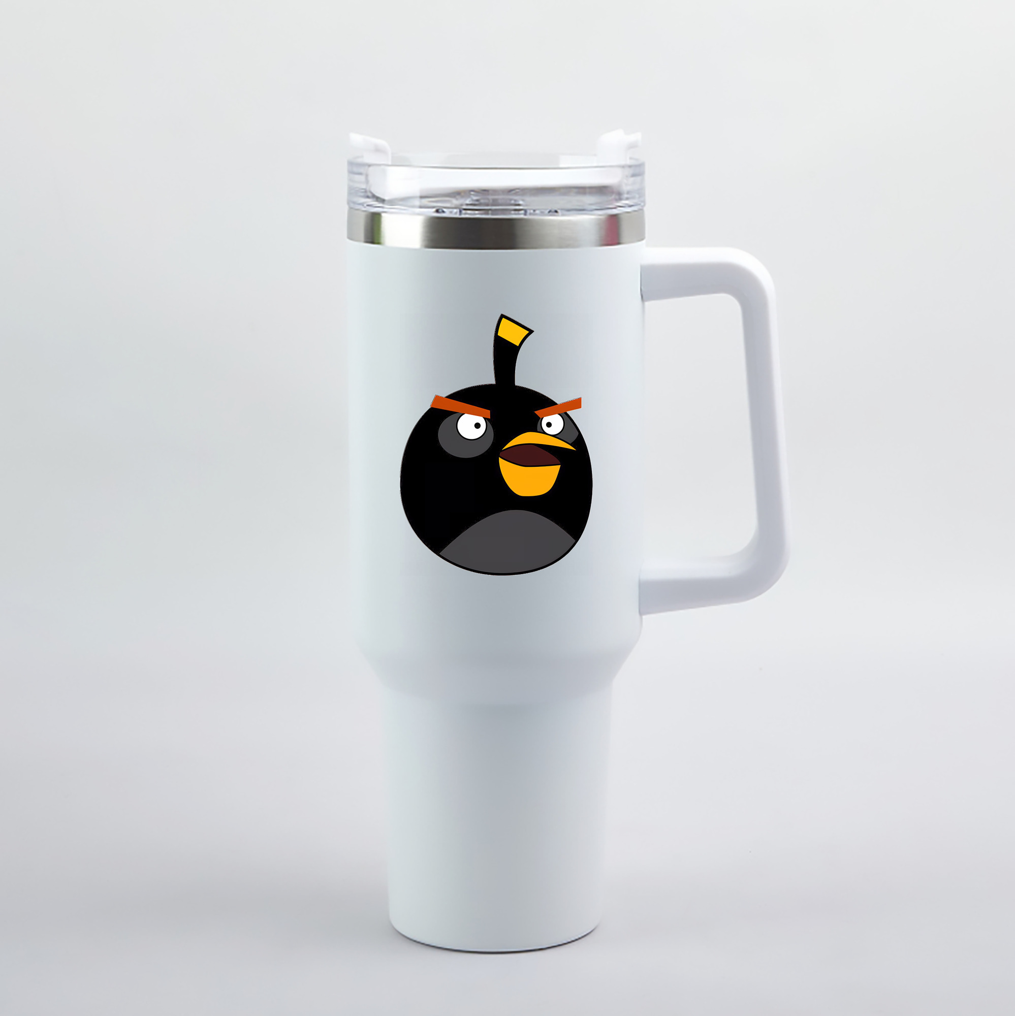 （画像用） Angry Birds アングリーバード 1200mL車用タンブラー（カラープリント）