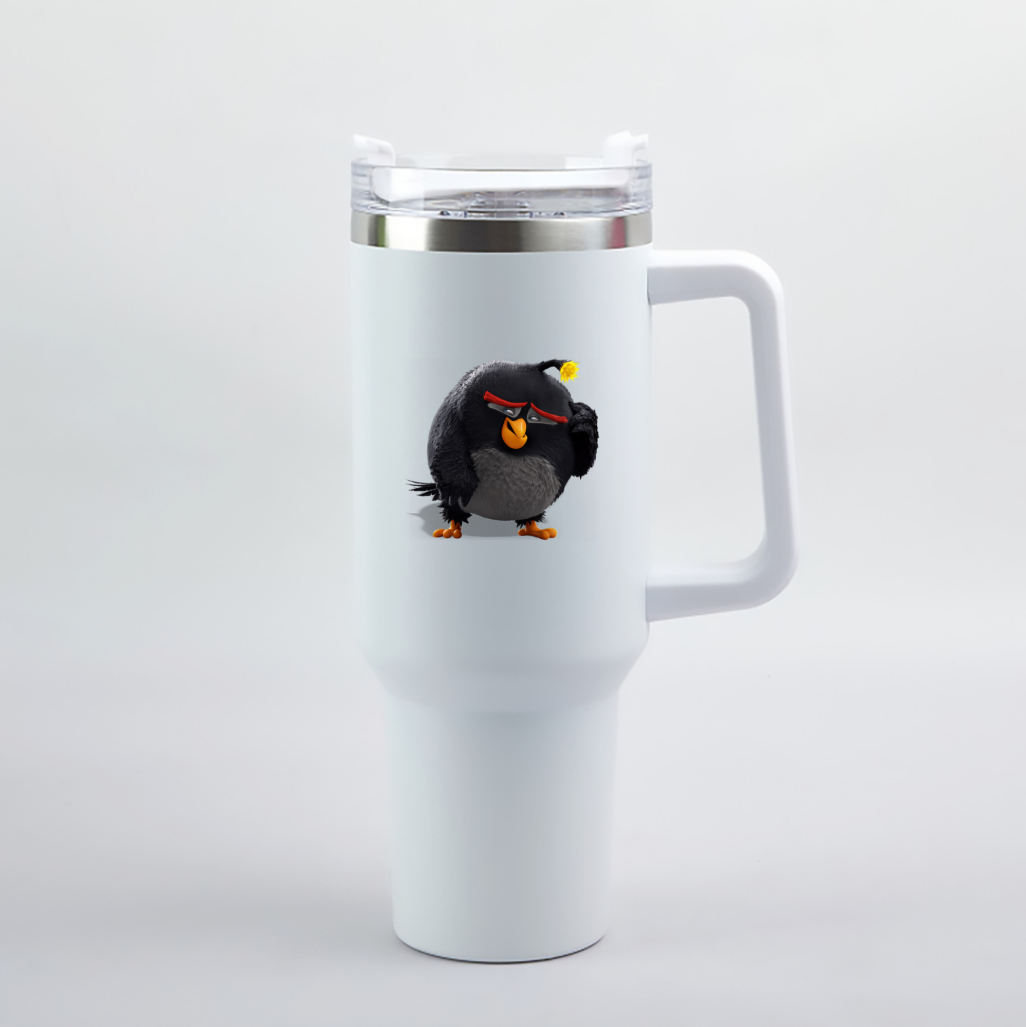 （画像用） Angry Birds アングリーバード 1200mL車用タンブラー（カラープリント）