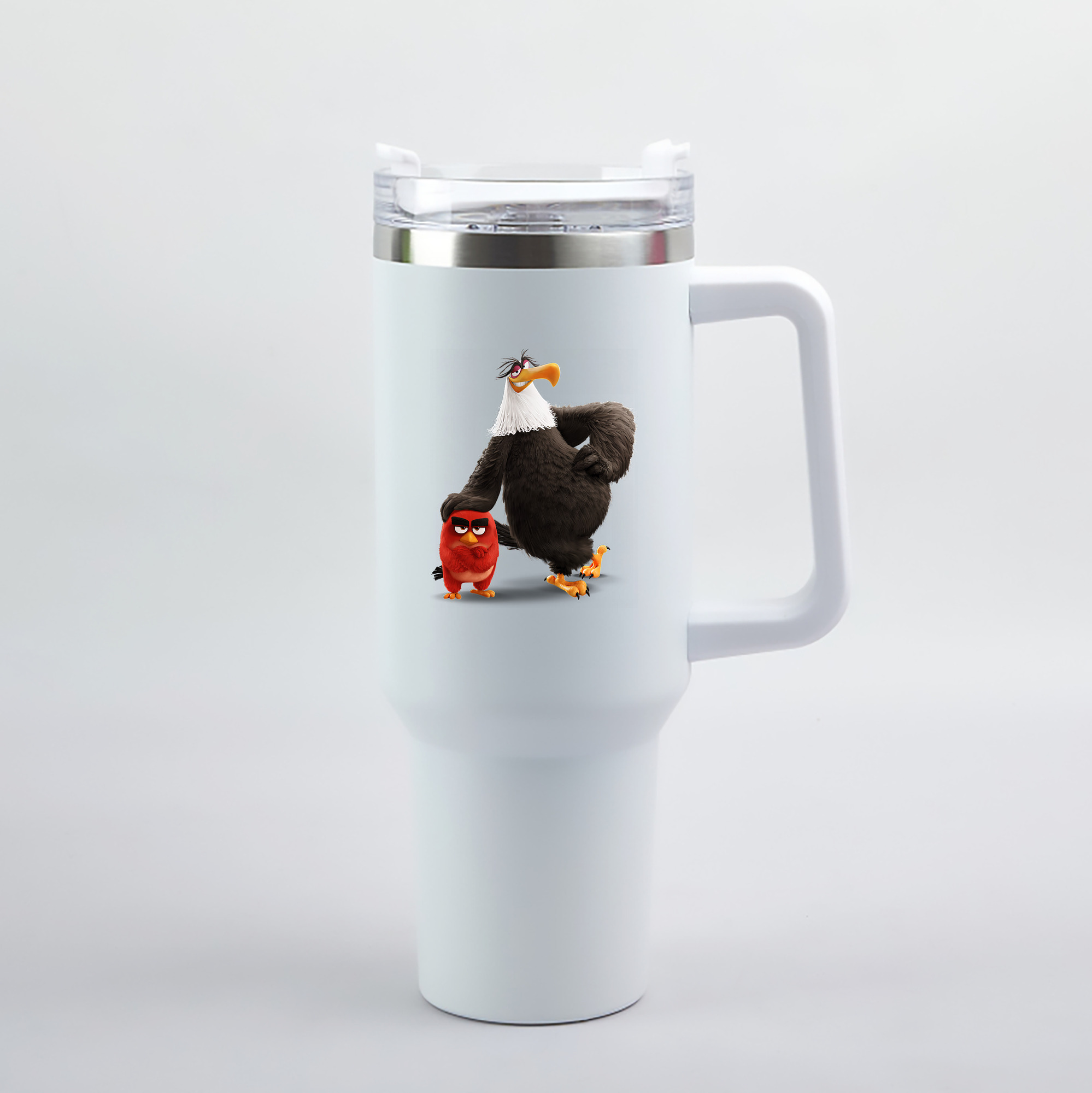 （画像用） Angry Birds アングリーバード 1200mL車用タンブラー（カラープリント）
