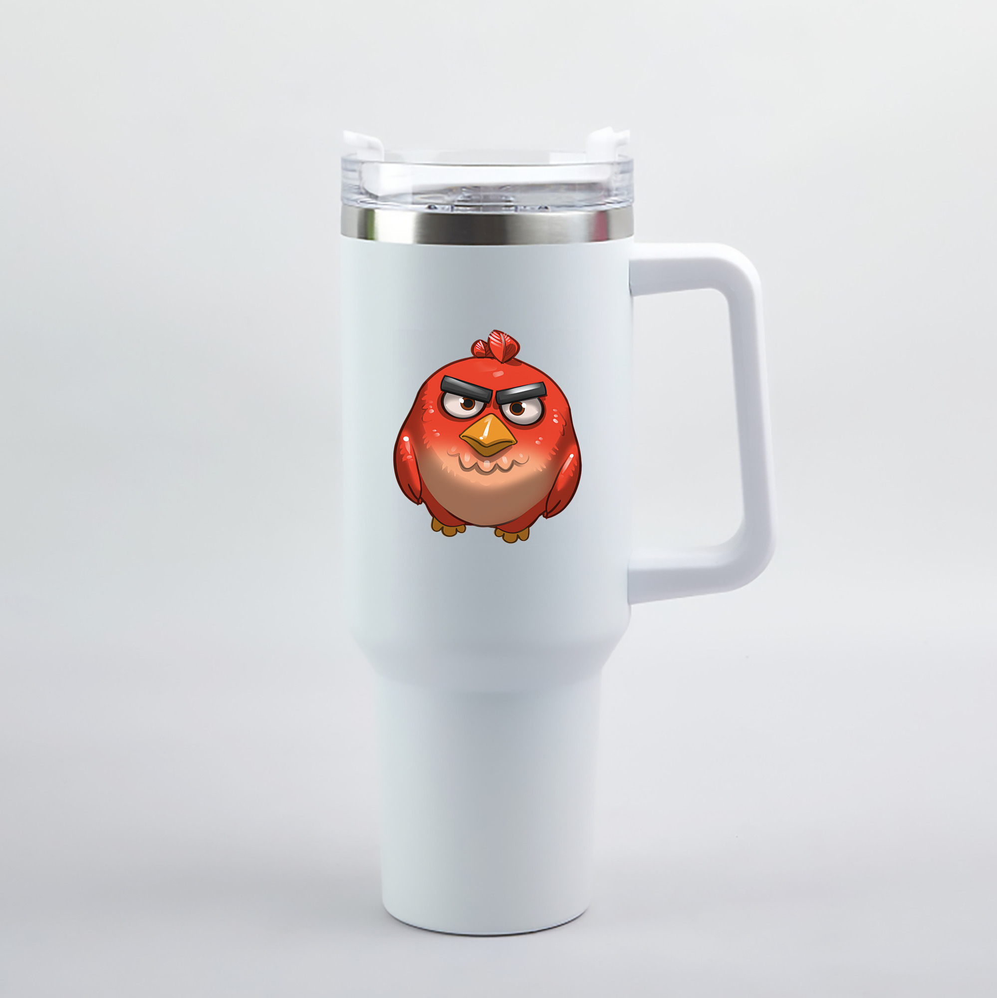 （画像用） Angry Birds アングリーバード 1200mL車用タンブラー（カラープリント）