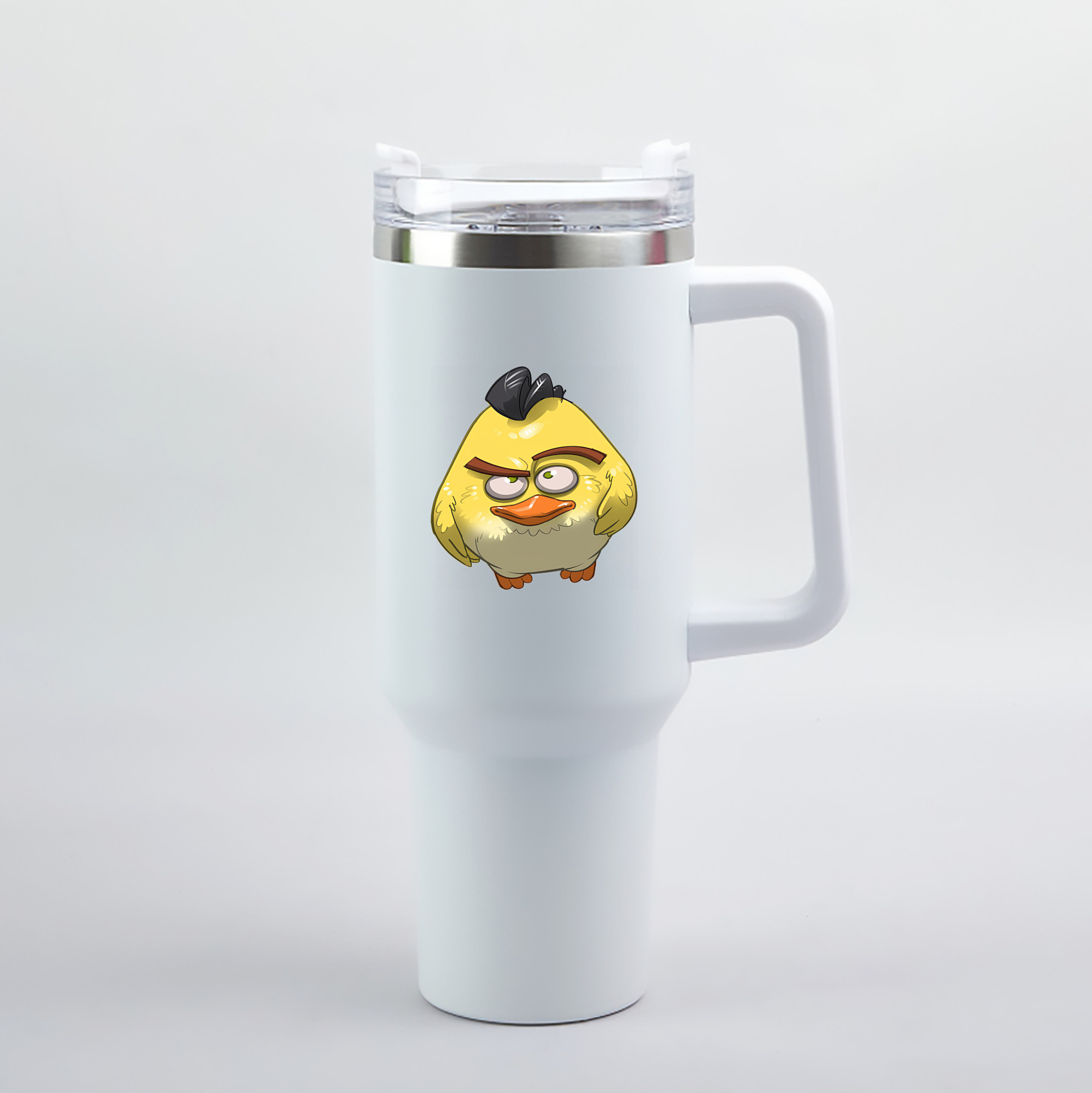 （画像用） Angry Birds アングリーバード 1200mL車用タンブラー（カラープリント）