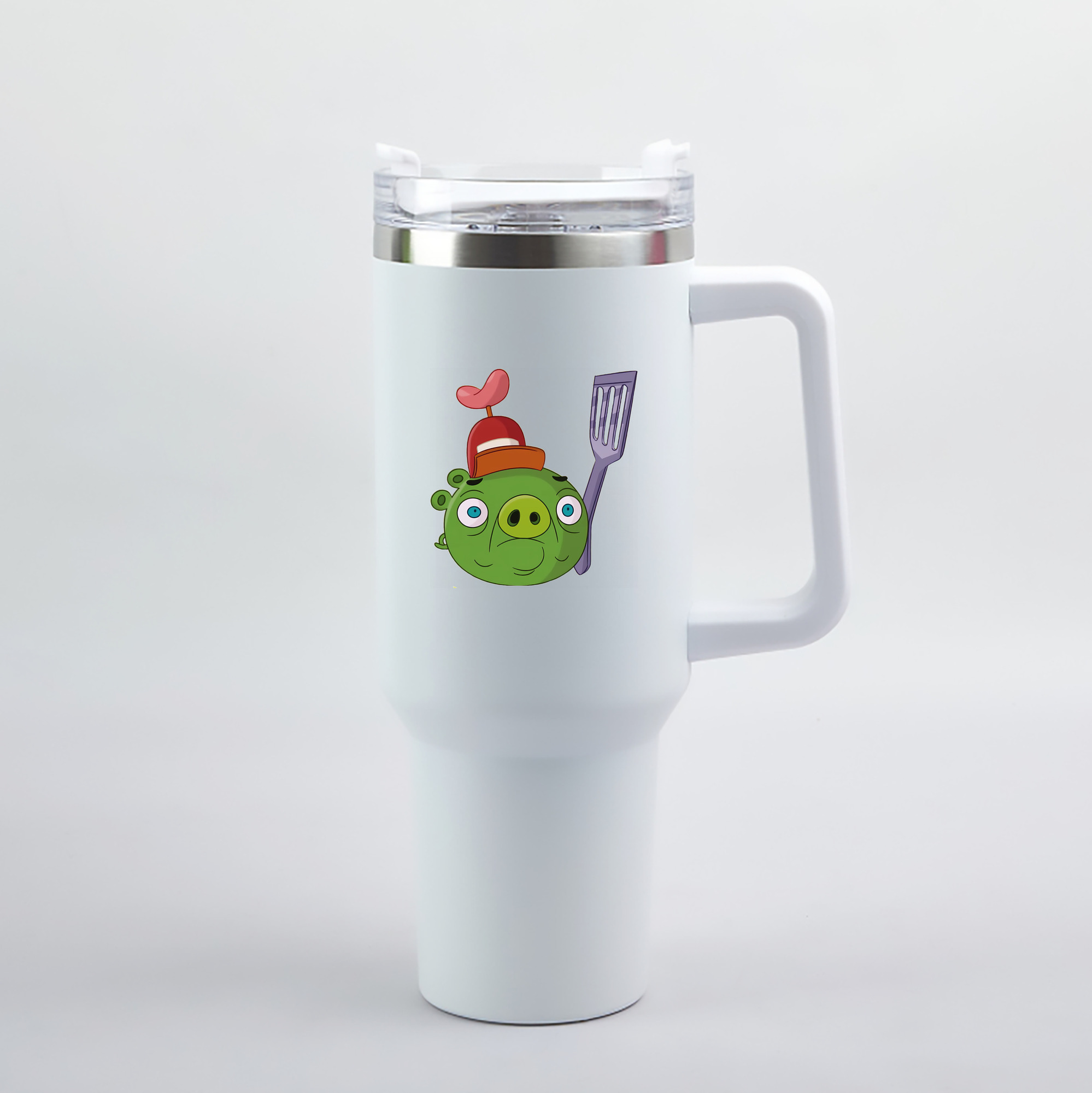 （画像用） Angry Birds アングリーバード 1200mL車用タンブラー（カラープリント）