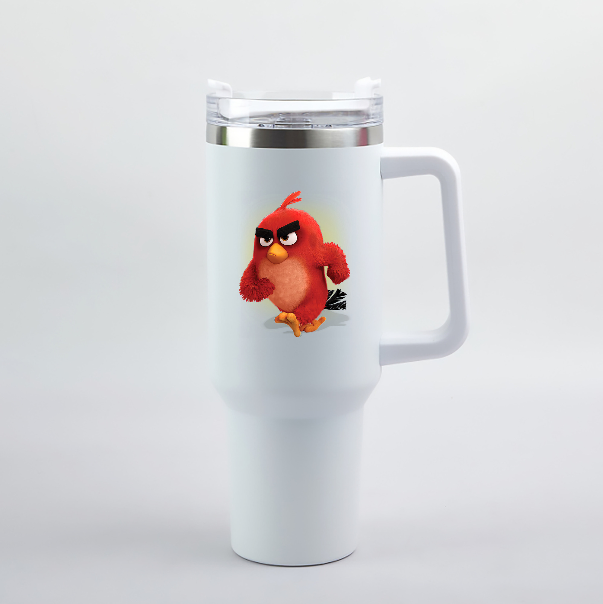 （画像用） Angry Birds アングリーバード 1200mL車用タンブラー（カラープリント）