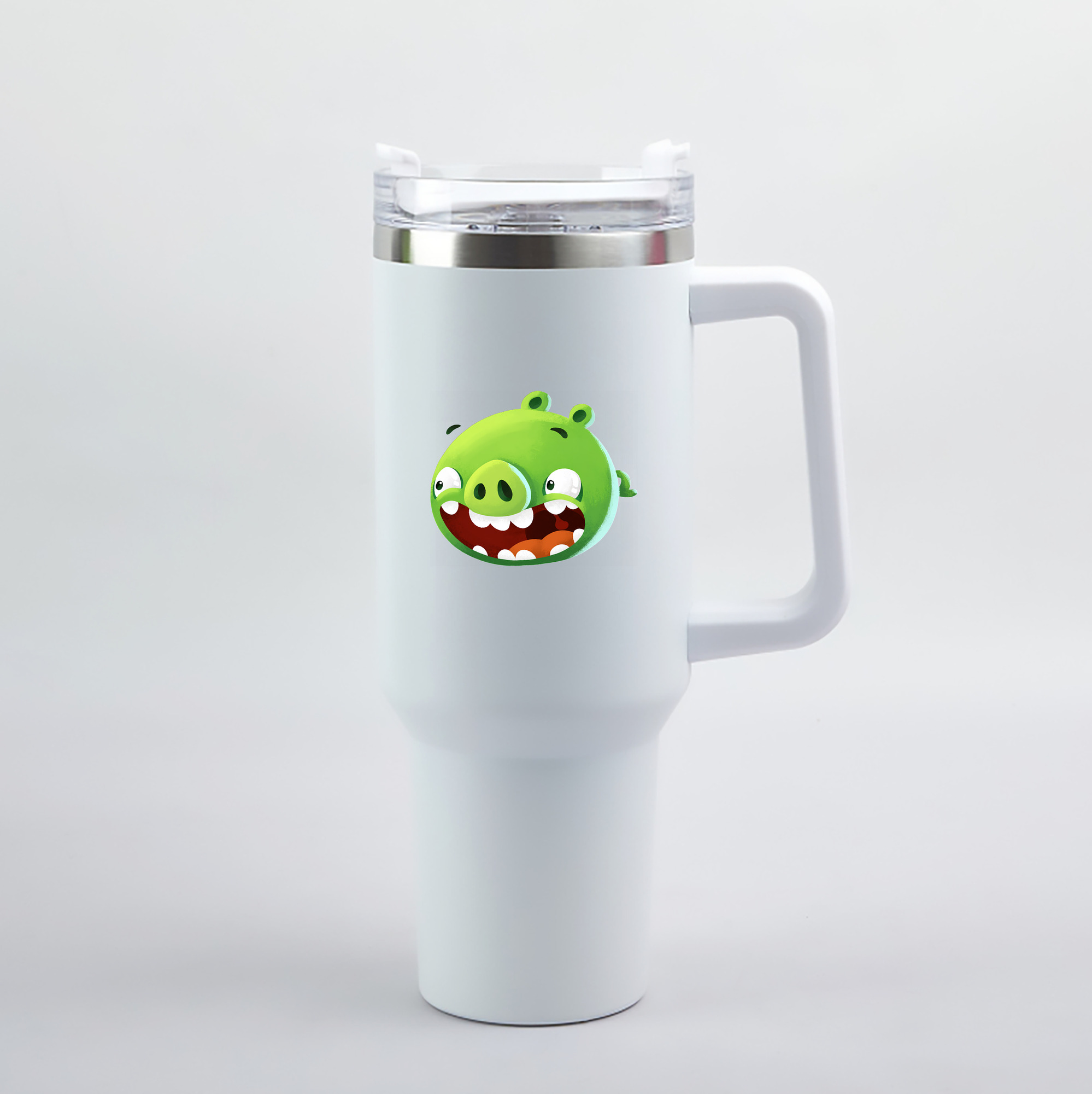 （画像用） Angry Birds アングリーバード 1200mL車用タンブラー（カラープリント）