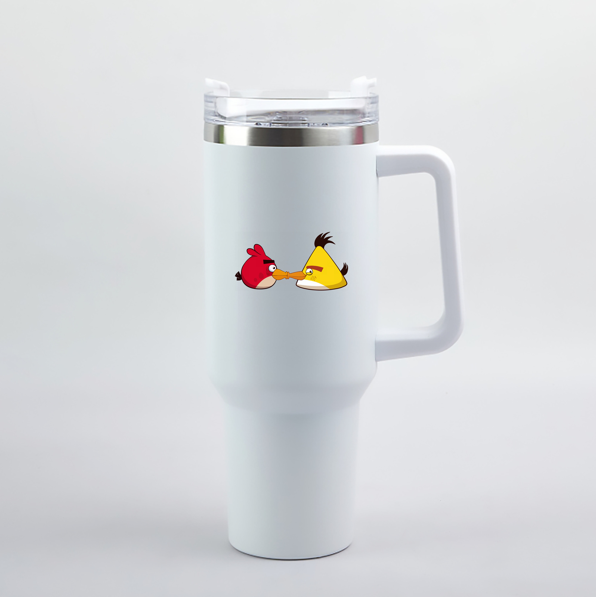 （画像用） Angry Birds アングリーバード 1200mL車用タンブラー（カラープリント）