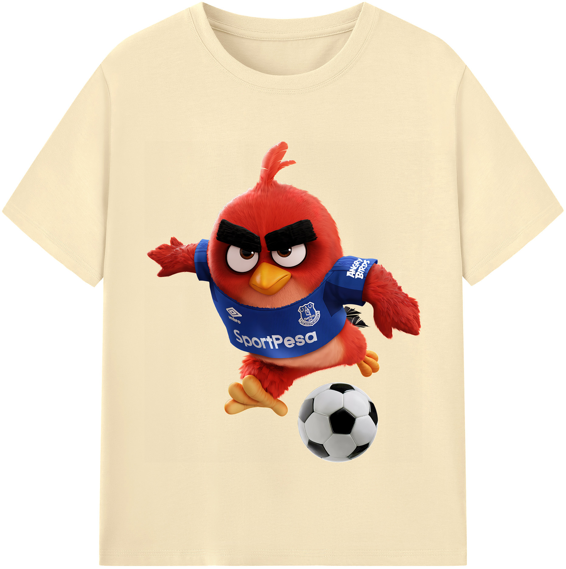 （画像用） Angry Birds アングリーバード 綿100％半袖Tシャツ（フロントプリント）