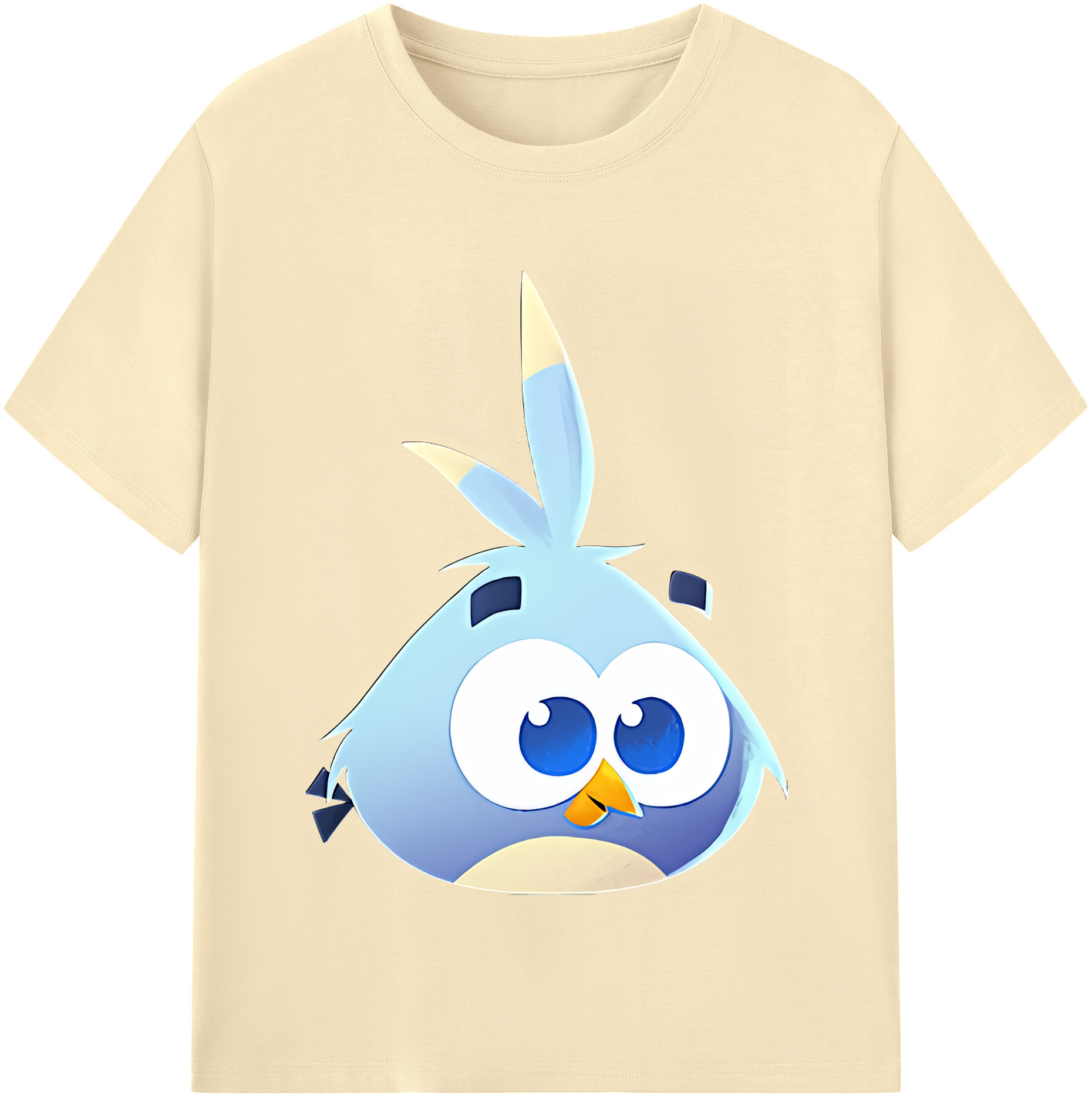 （画像用） Angry Birds アングリーバード 綿100％半袖Tシャツ（フロントプリント）