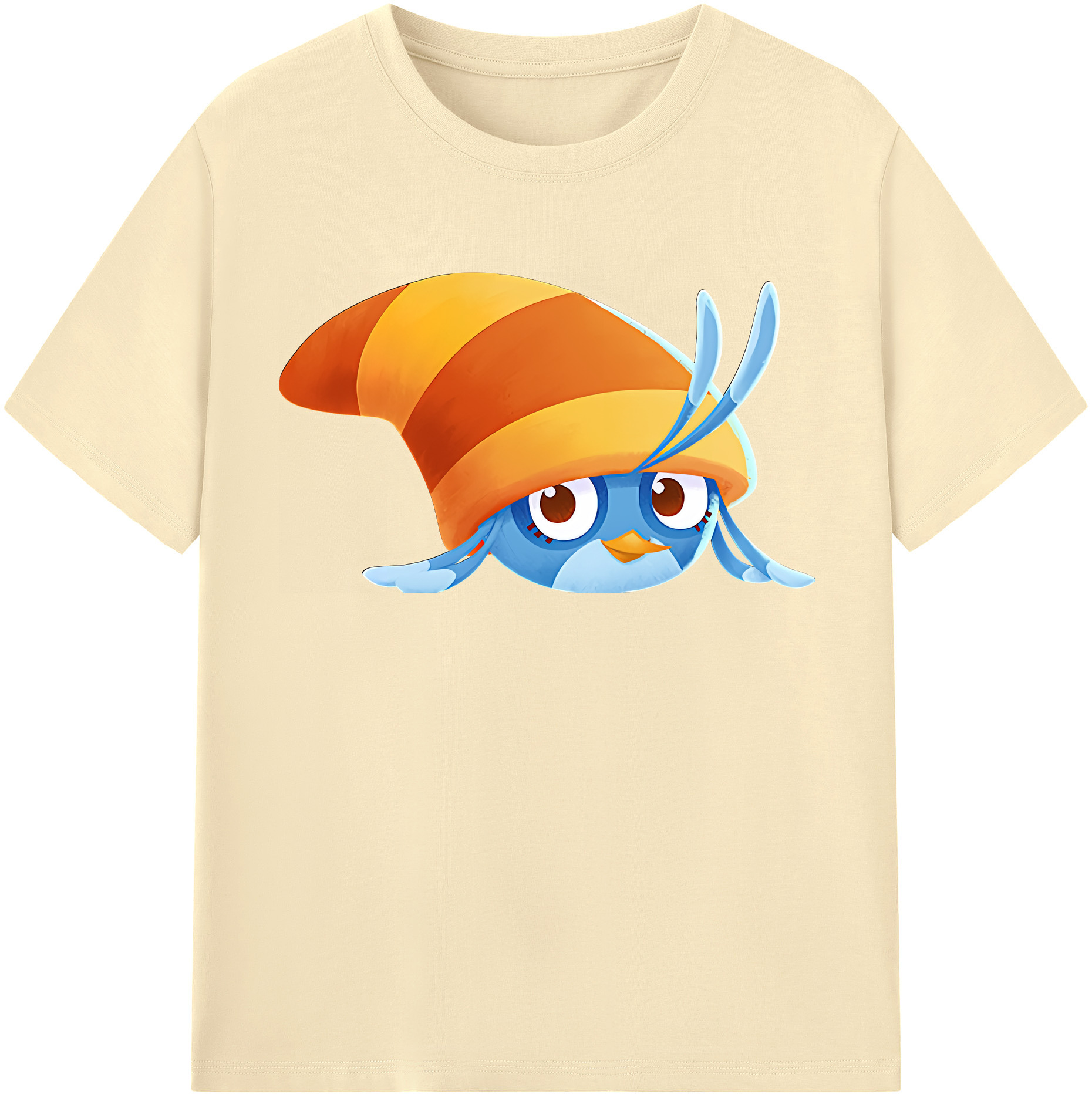 （画像用） Angry Birds アングリーバード 綿100％半袖Tシャツ（フロントプリント）