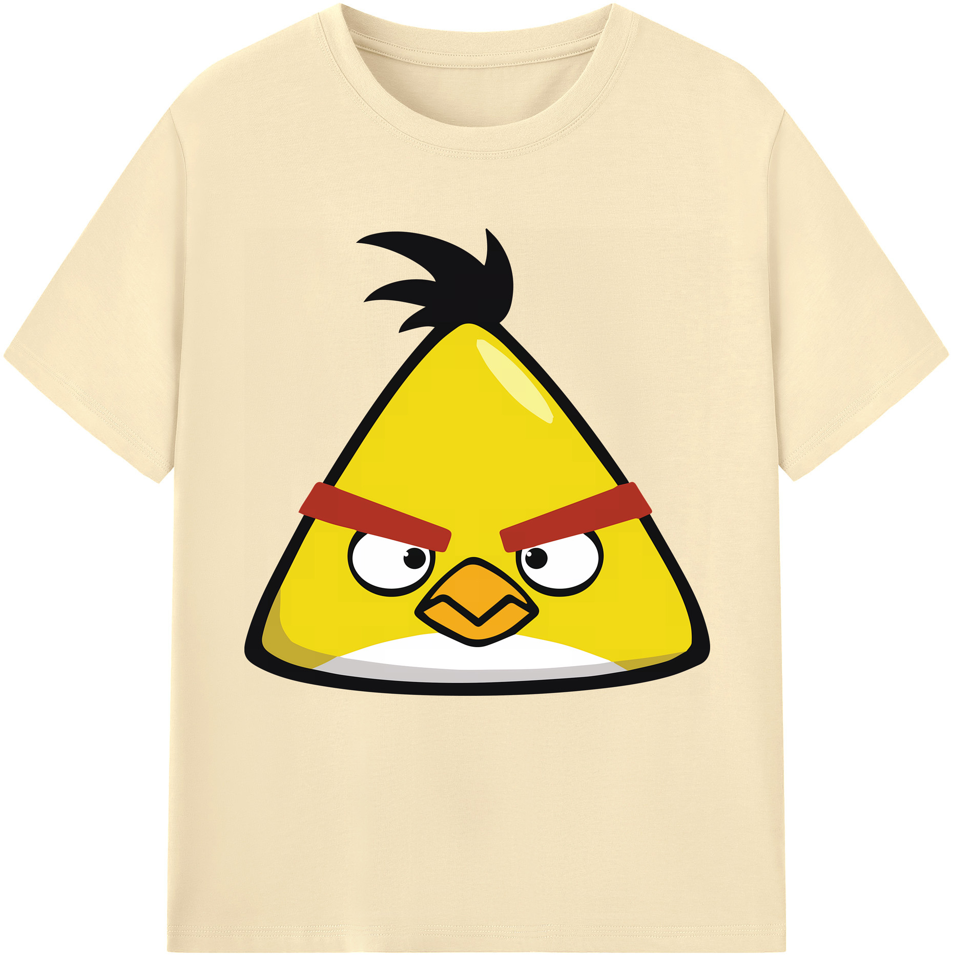 （画像用） Angry Birds アングリーバード 綿100％半袖Tシャツ（フロントプリント）