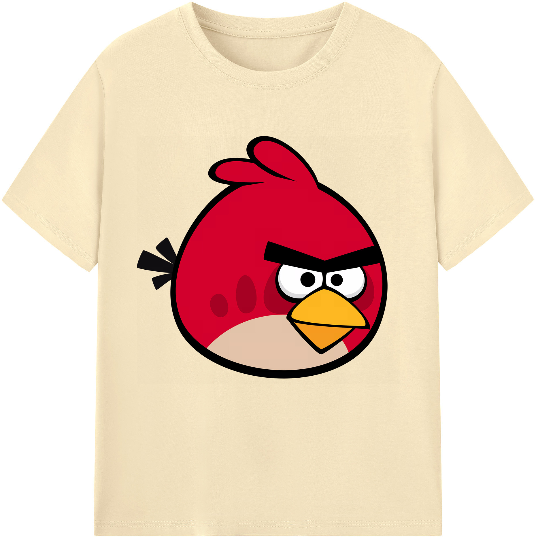 （画像用） Angry Birds アングリーバード 綿100％半袖Tシャツ（フロントプリント）