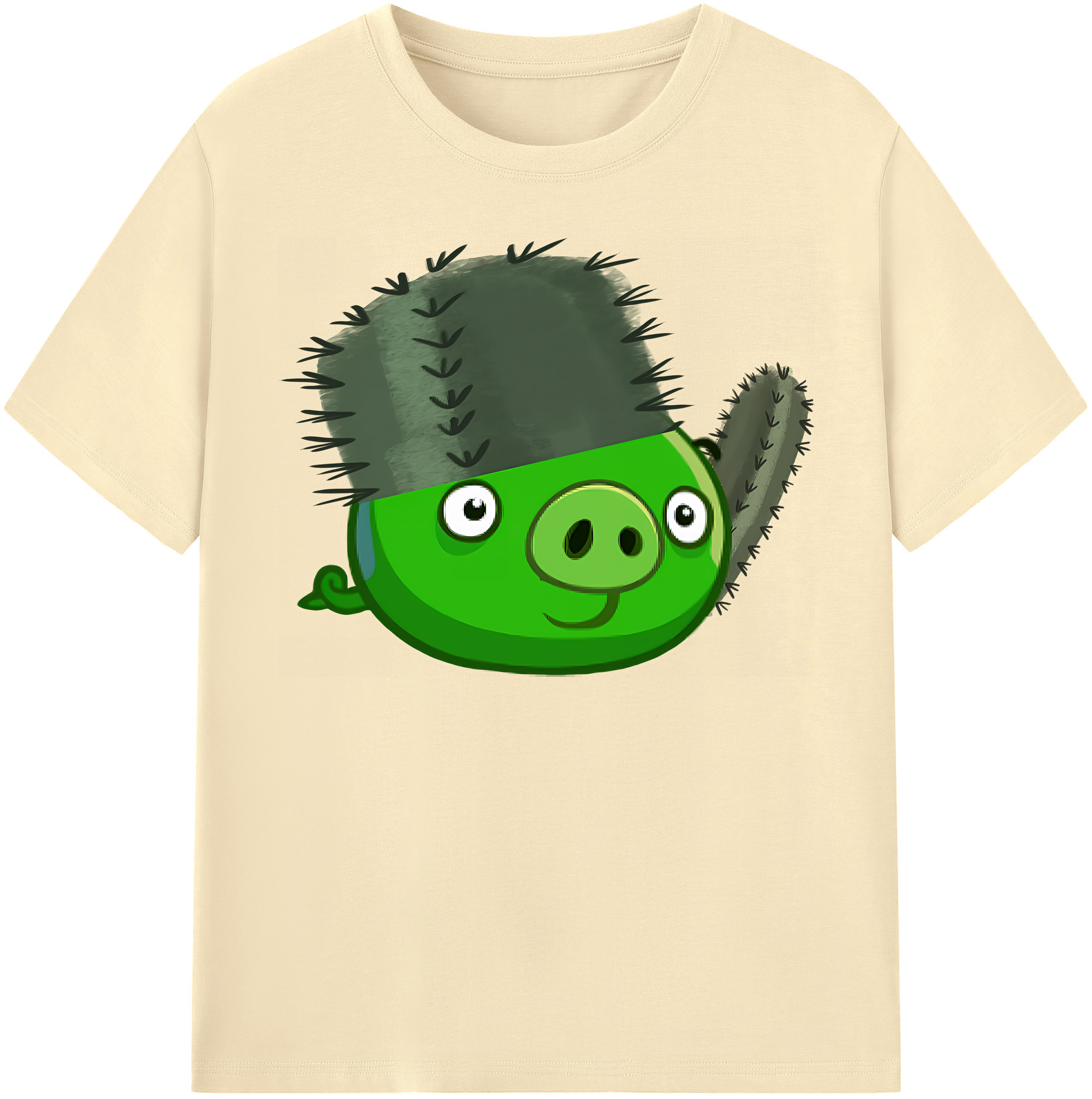 Angry Birds アングリーバード 綿100％半袖Tシャツ（フロントプリント）
