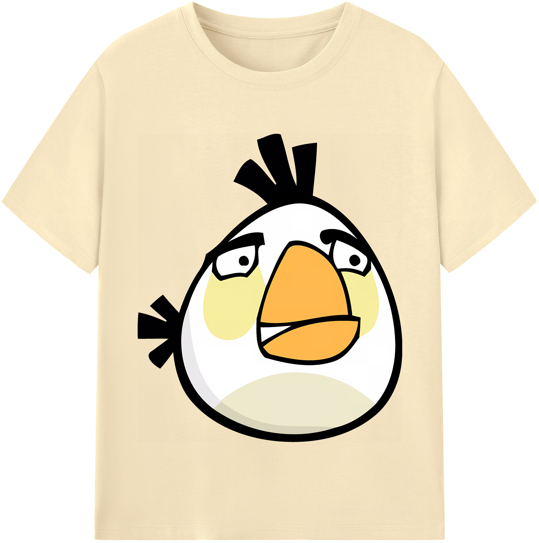 （画像用） Angry Birds アングリーバード 綿100％半袖Tシャツ（フロントプリント）