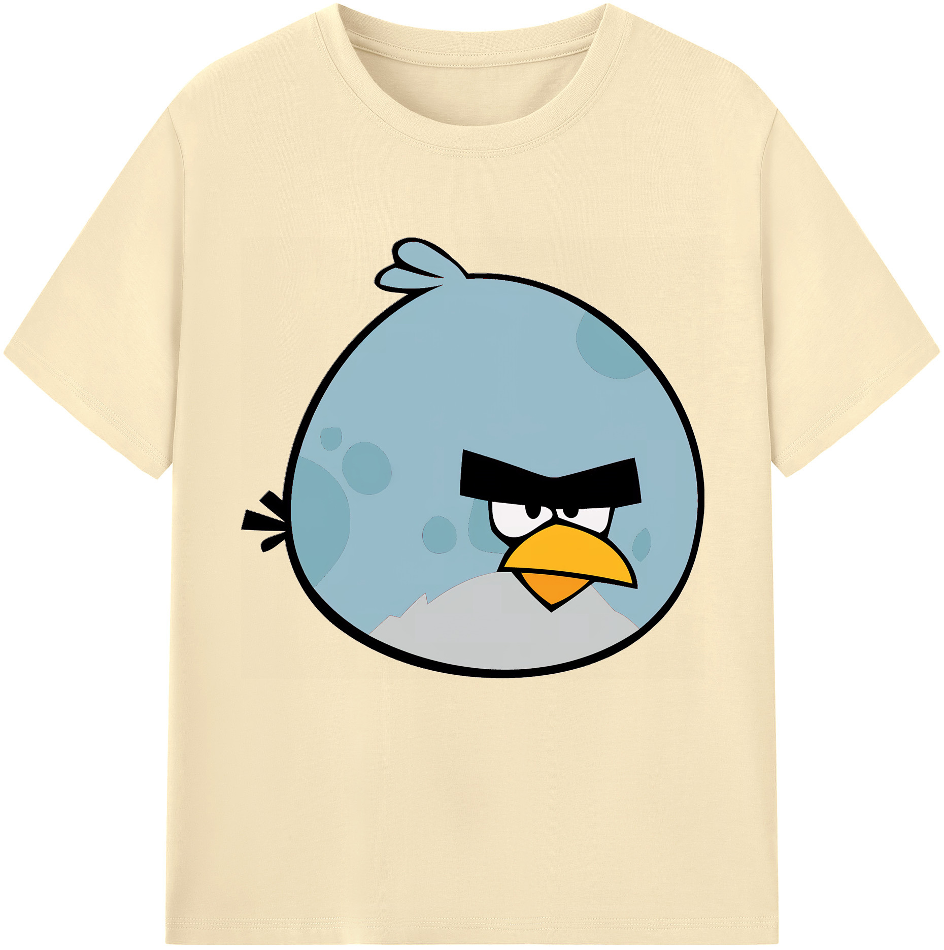 （画像用） Angry Birds アングリーバード 綿100％半袖Tシャツ（フロントプリント）