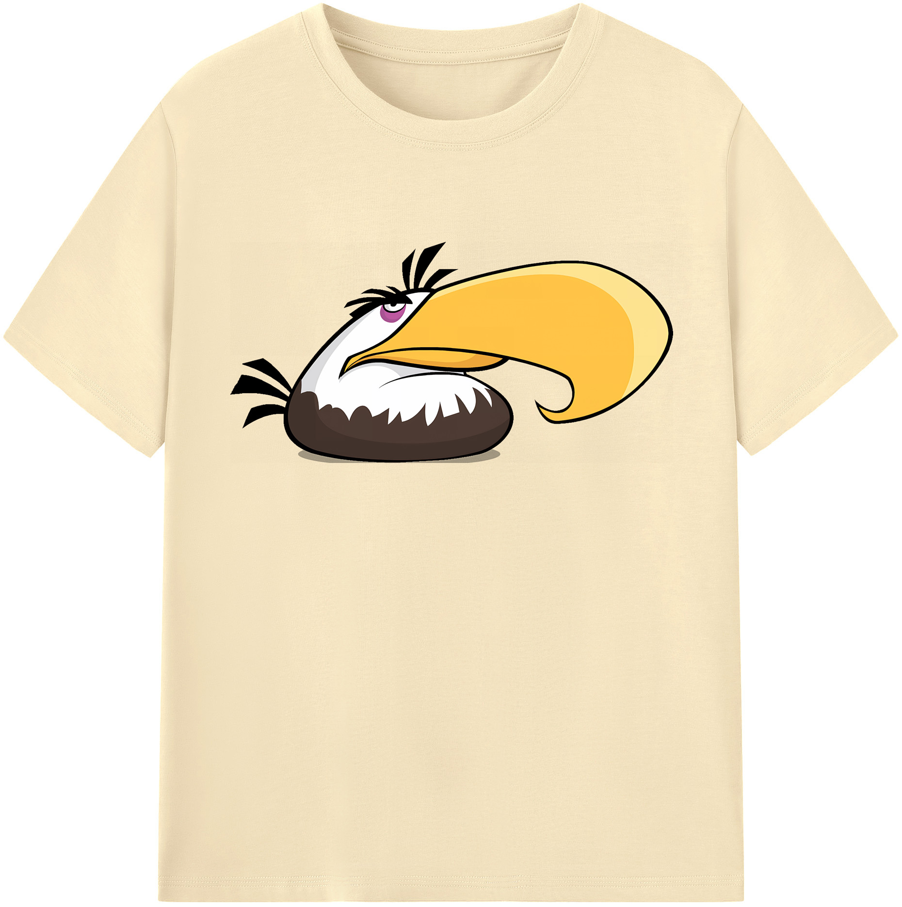 （画像用） Angry Birds アングリーバード 綿100％半袖Tシャツ（フロントプリント）