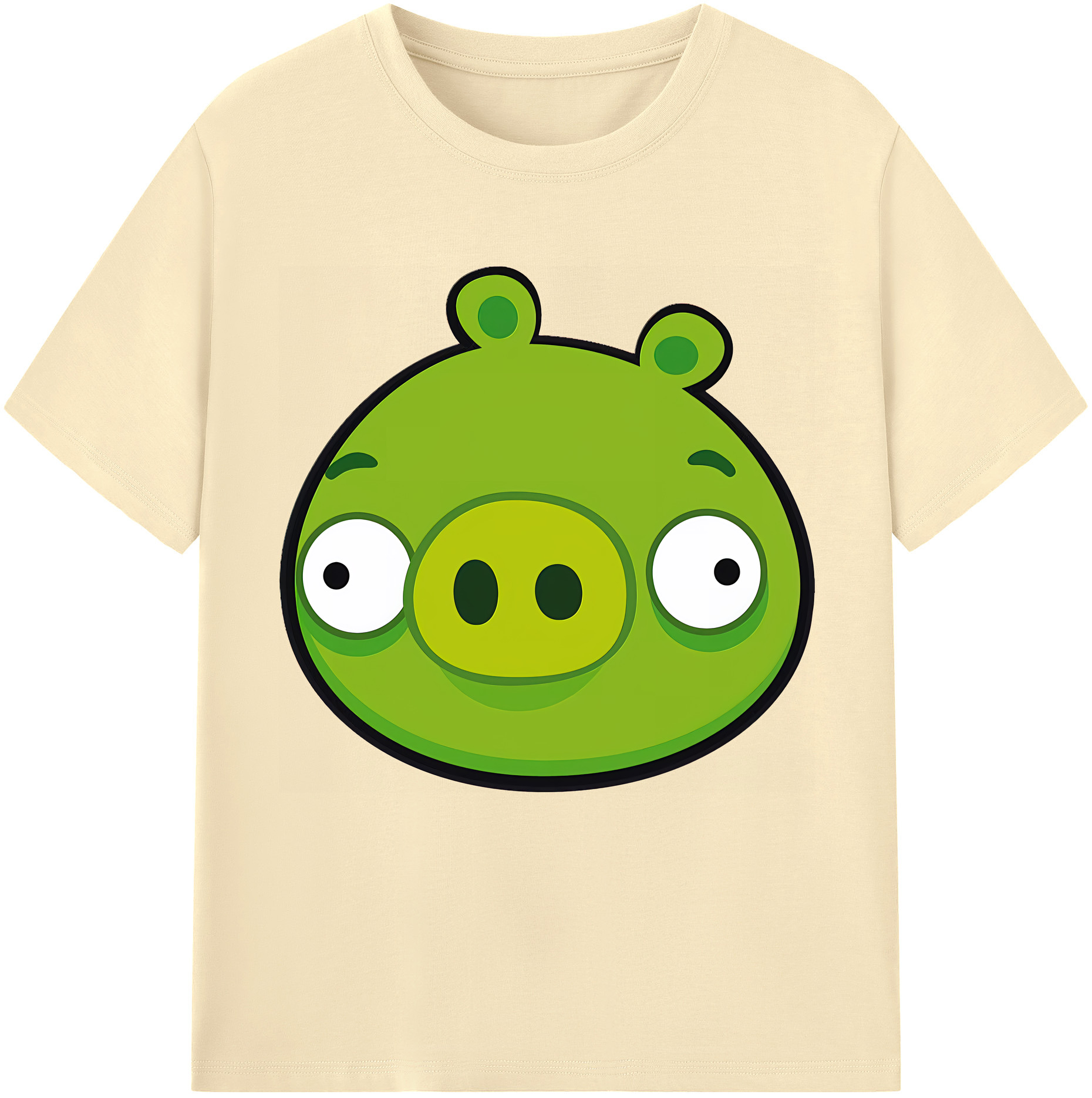 （画像用） Angry Birds アングリーバード 綿100％半袖Tシャツ（フロントプリント）
