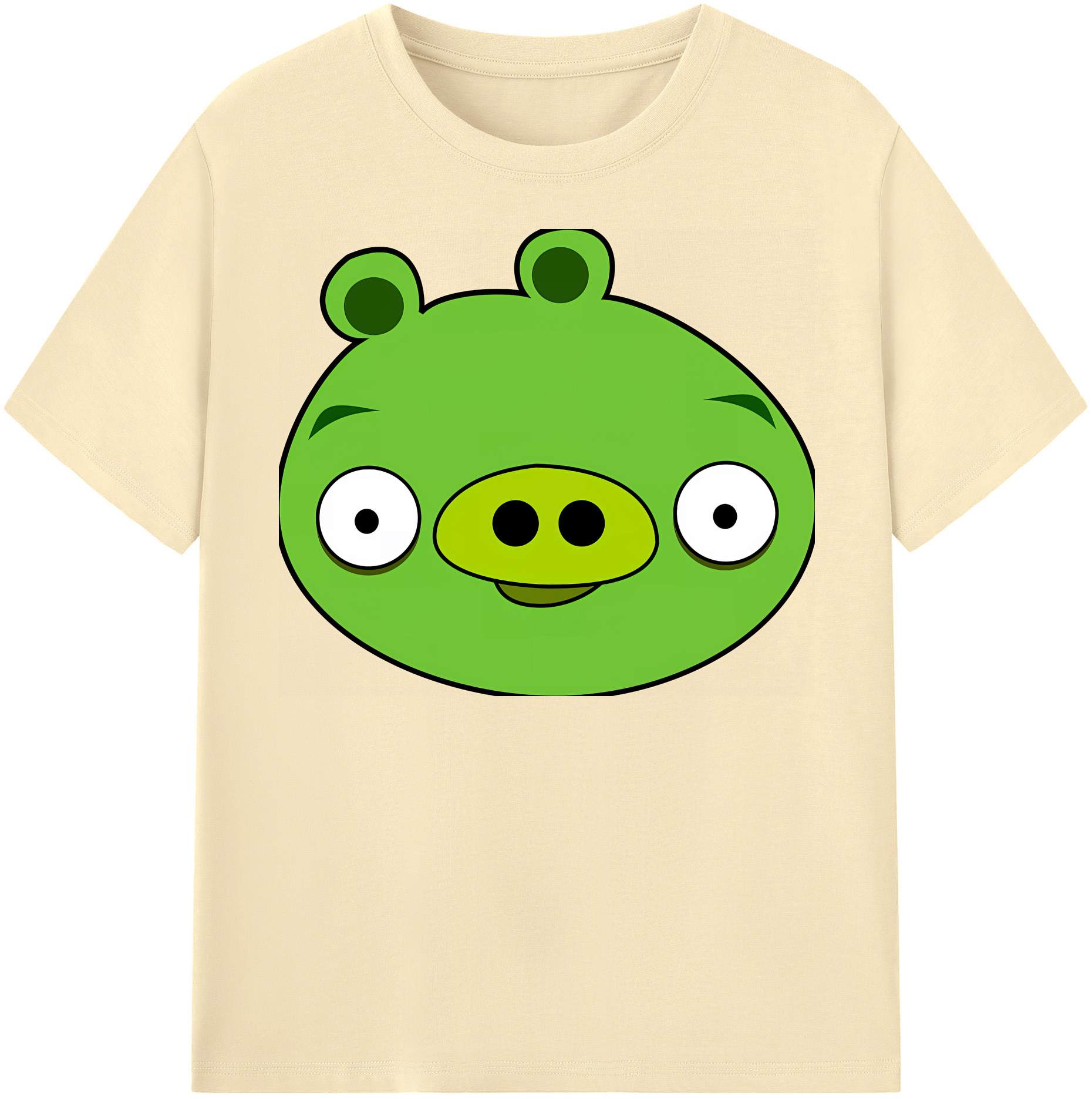 （画像用） Angry Birds アングリーバード 綿100％半袖Tシャツ（フロントプリント）