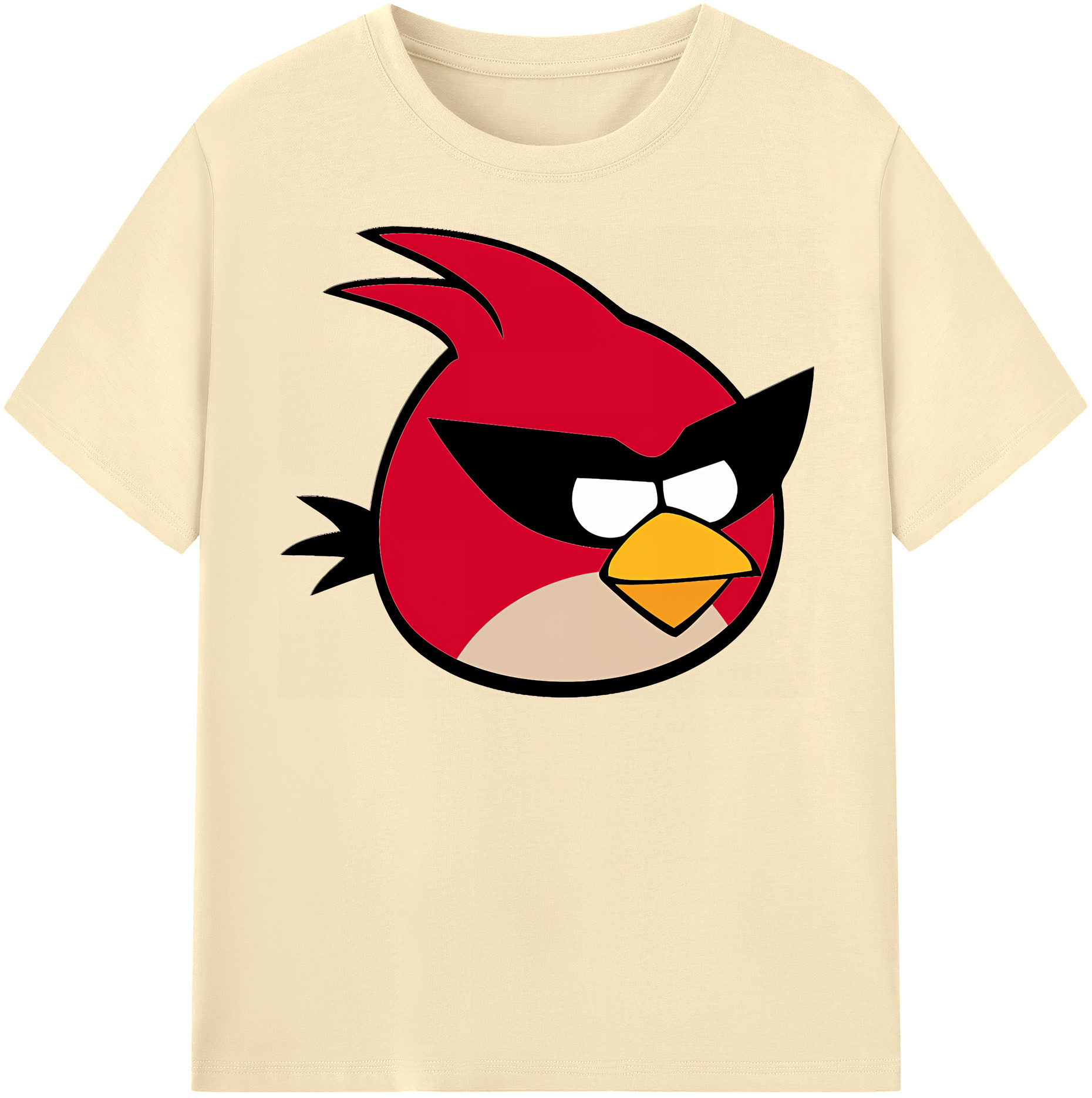 （画像用） Angry Birds アングリーバード 綿100％半袖Tシャツ（フロントプリント）