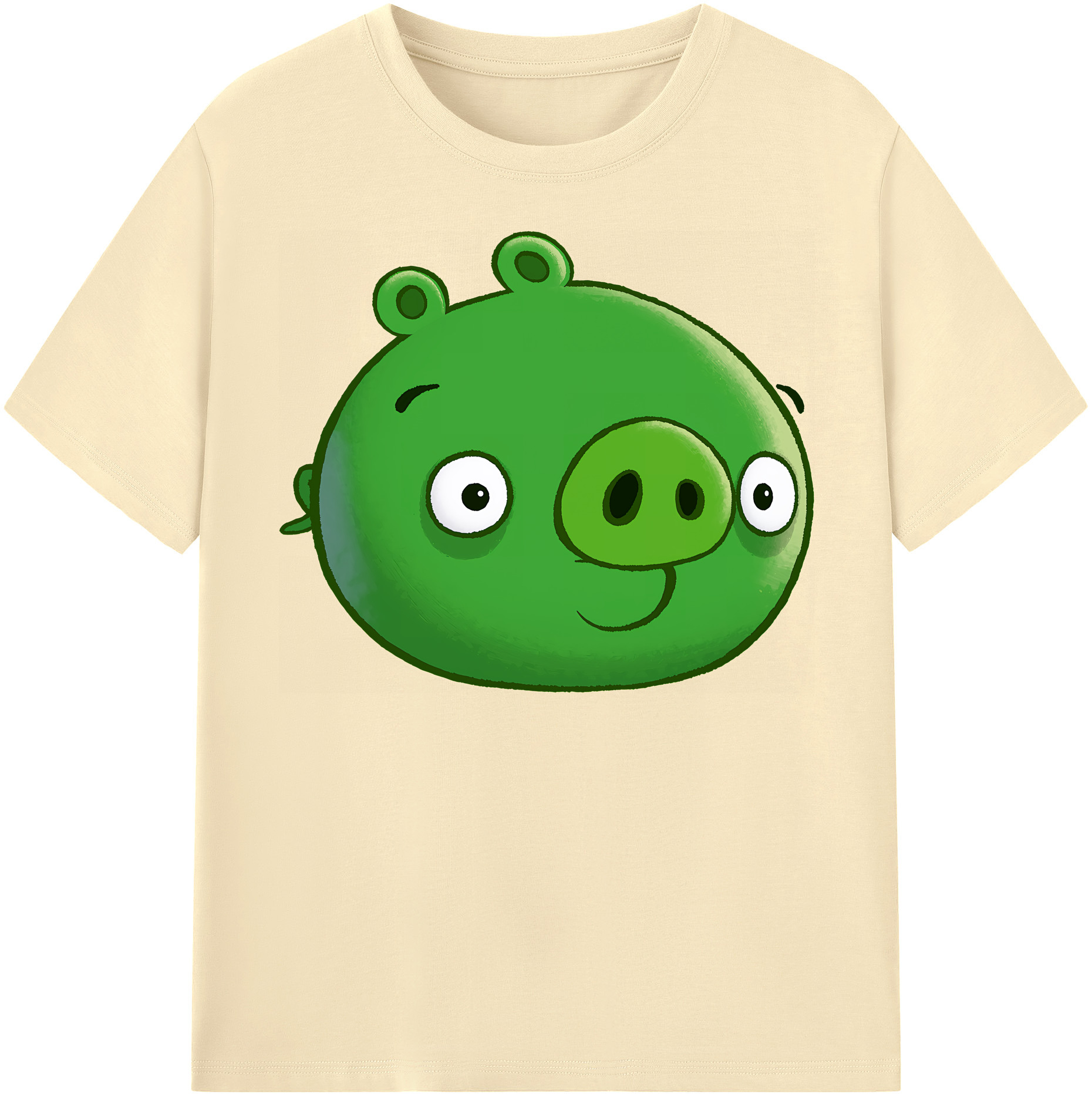 （画像用） Angry Birds アングリーバード 綿100％半袖Tシャツ（フロントプリント）