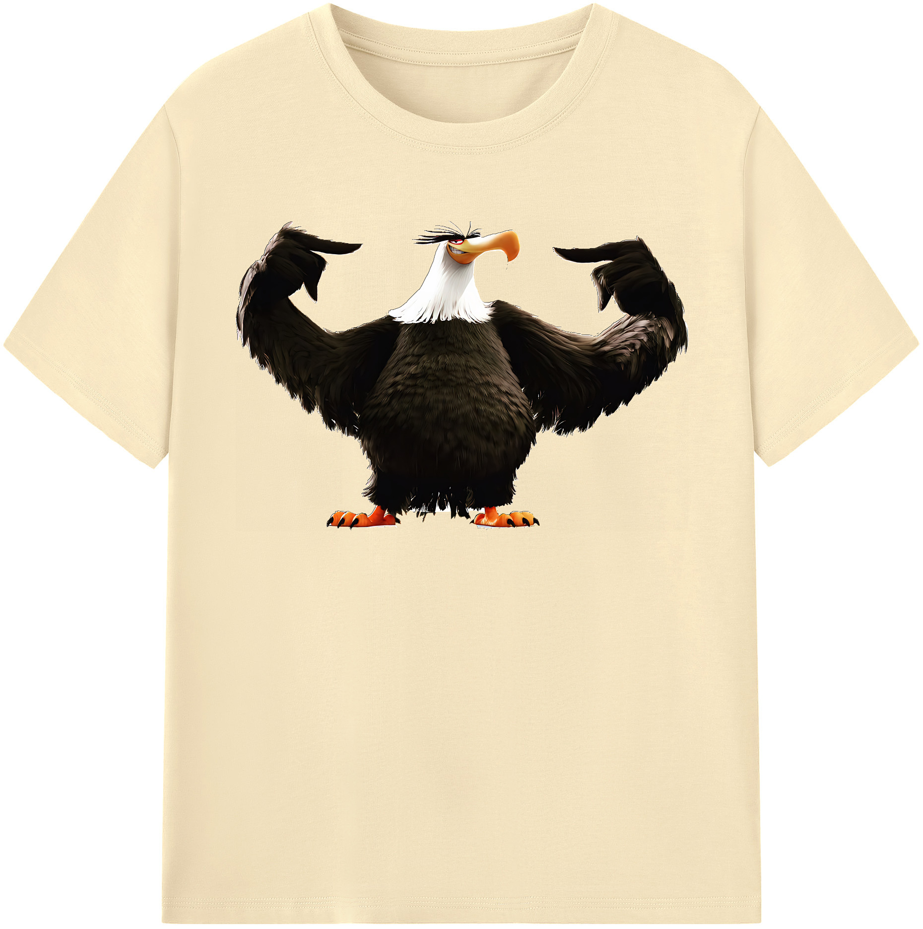 （画像用） Angry Birds アングリーバード 綿100％半袖Tシャツ（フロントプリント）