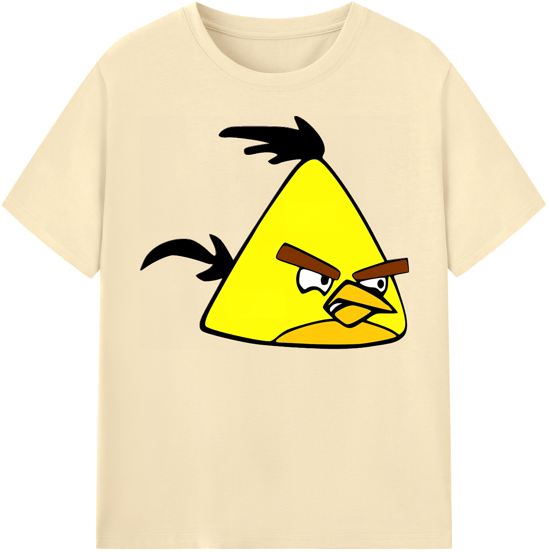 （画像用） Angry Birds アングリーバード 綿100％半袖Tシャツ（フロントプリント）