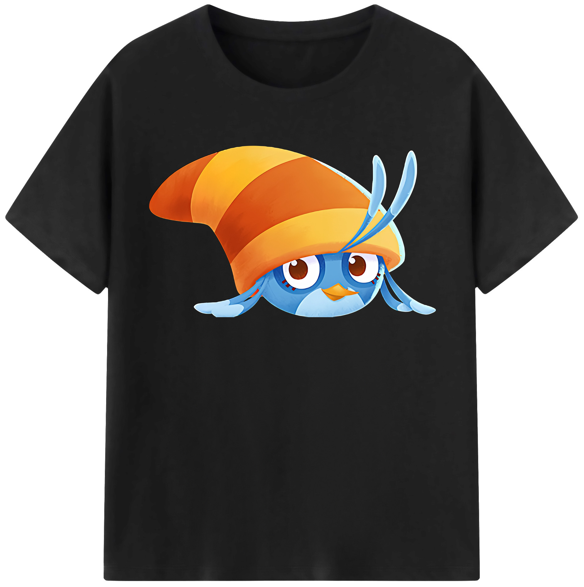 （画像用） Angry Birds アングリーバード 綿100％半袖Tシャツ（フロントプリント）