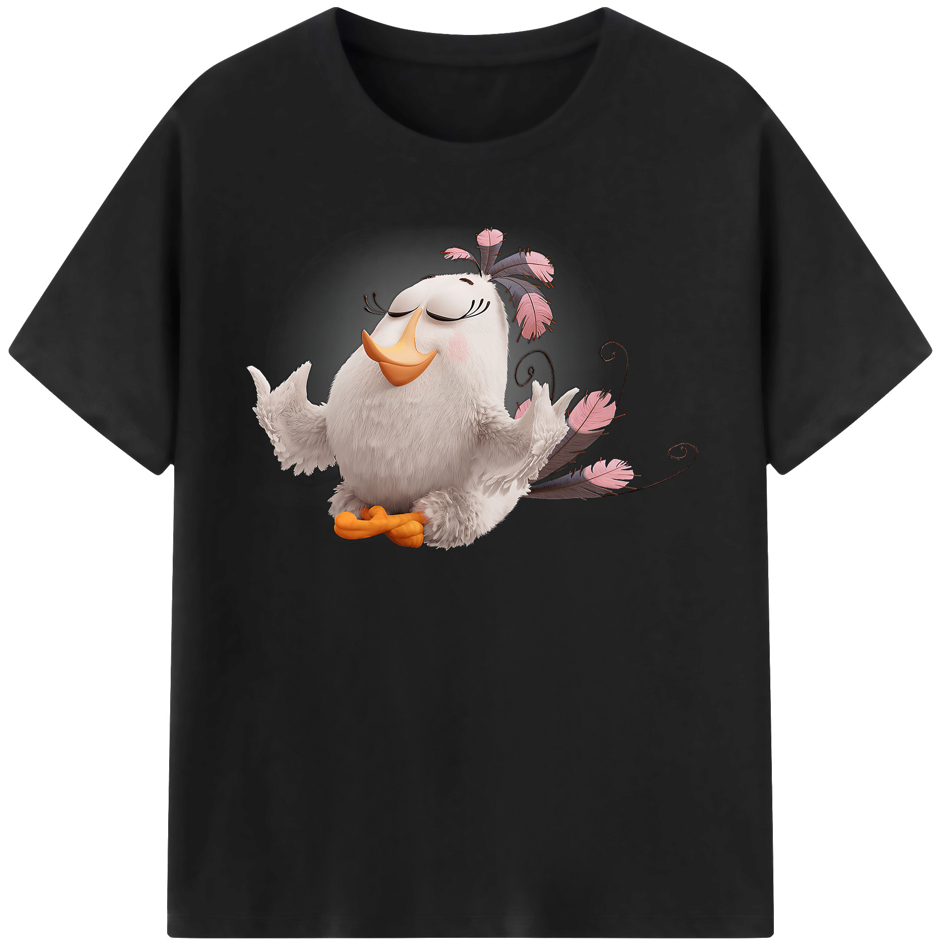 （画像用） Angry Birds アングリーバード 綿100％半袖Tシャツ（フロントプリント）